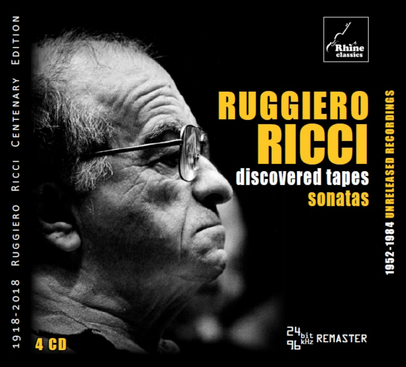 Cover: 1918-2018 Ruggiero Ricci Centenary Edition