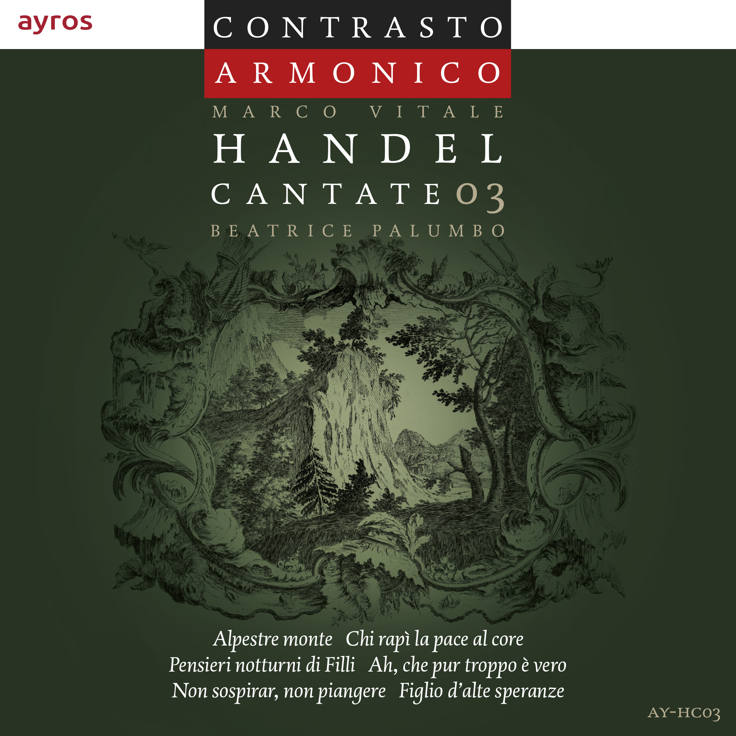 Cover: Handel Cantate 03
