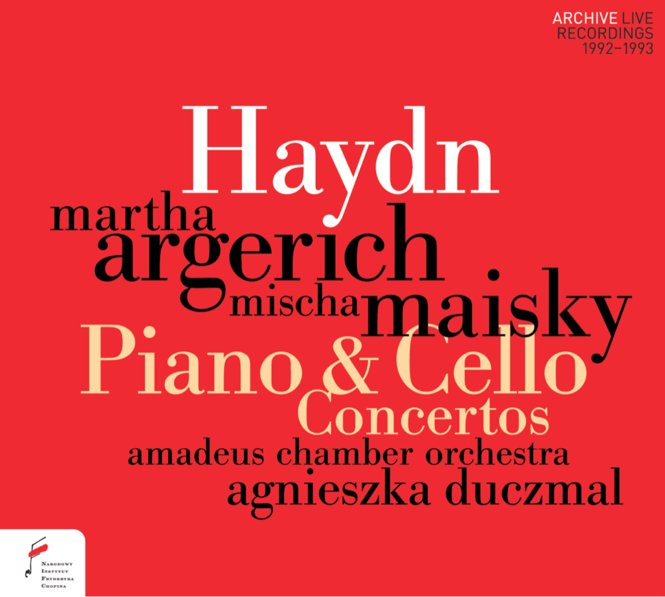 Cover: Haydn. Piano & Cello Concertos