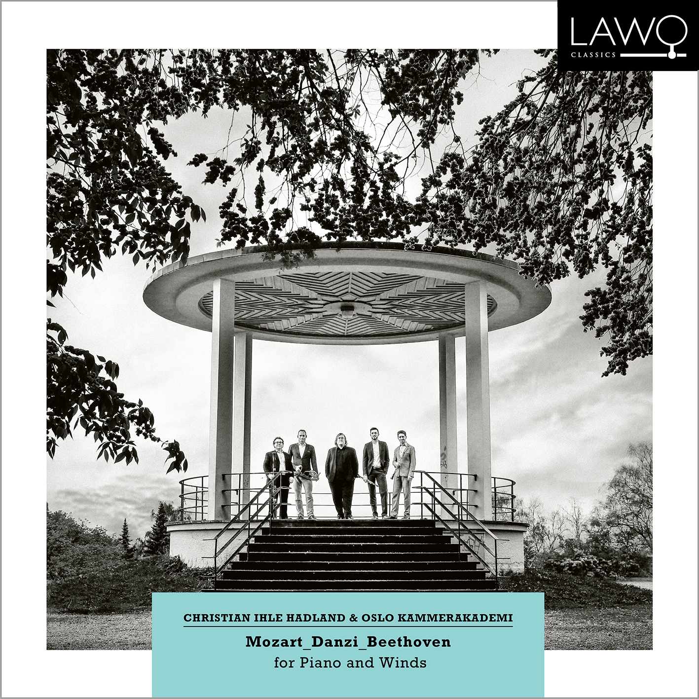 Cover: Mozart/Danzi/Beethoven for Piano and Winds