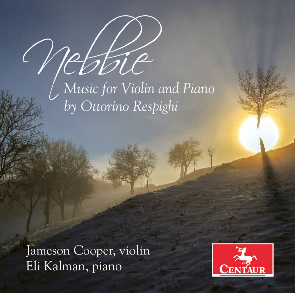 Cover: Music for Violin & Piano by Ottorino Respighi