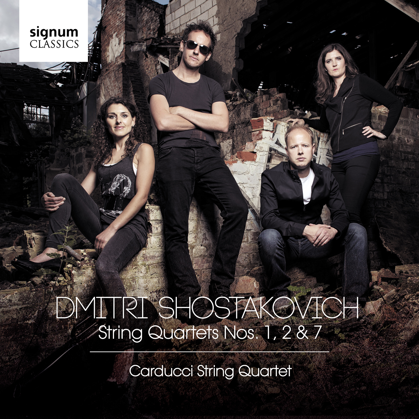 Cover: Shostakovich String Quartets 1, 2 & 7
