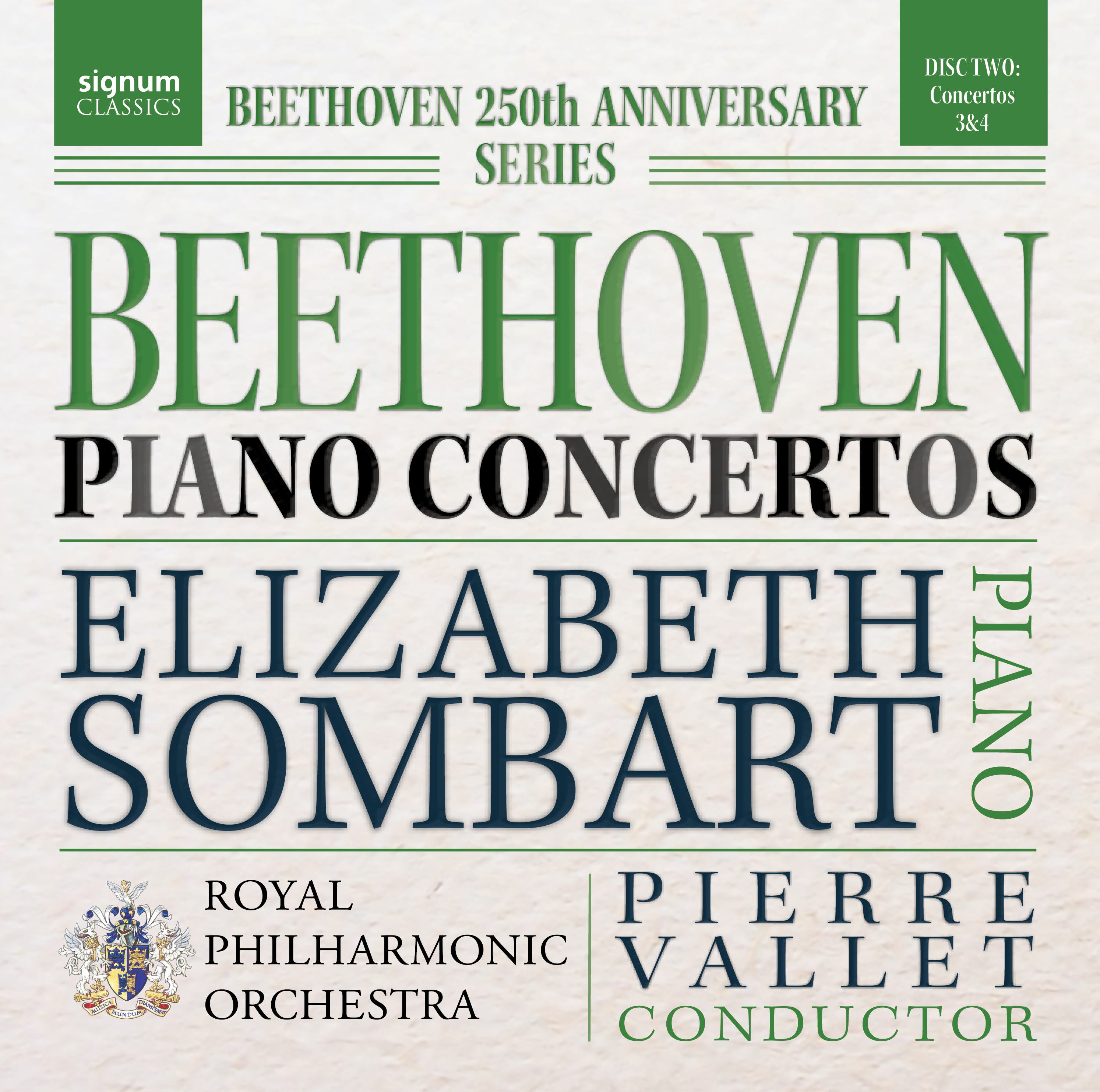 Cover: Beethoven Piano Concertos 3 & 4