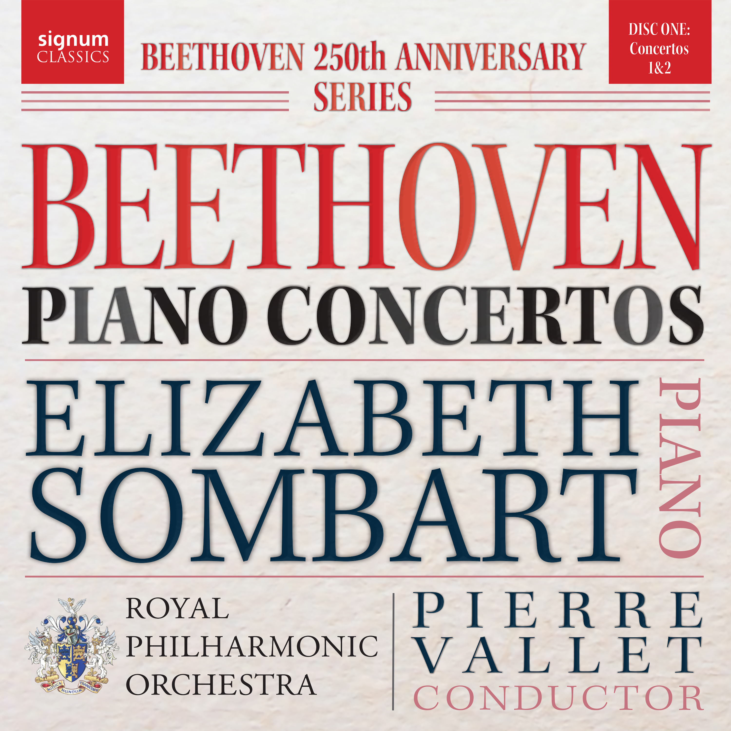 Cover: Beethoven Piano Concertos Nos. 1 & 2