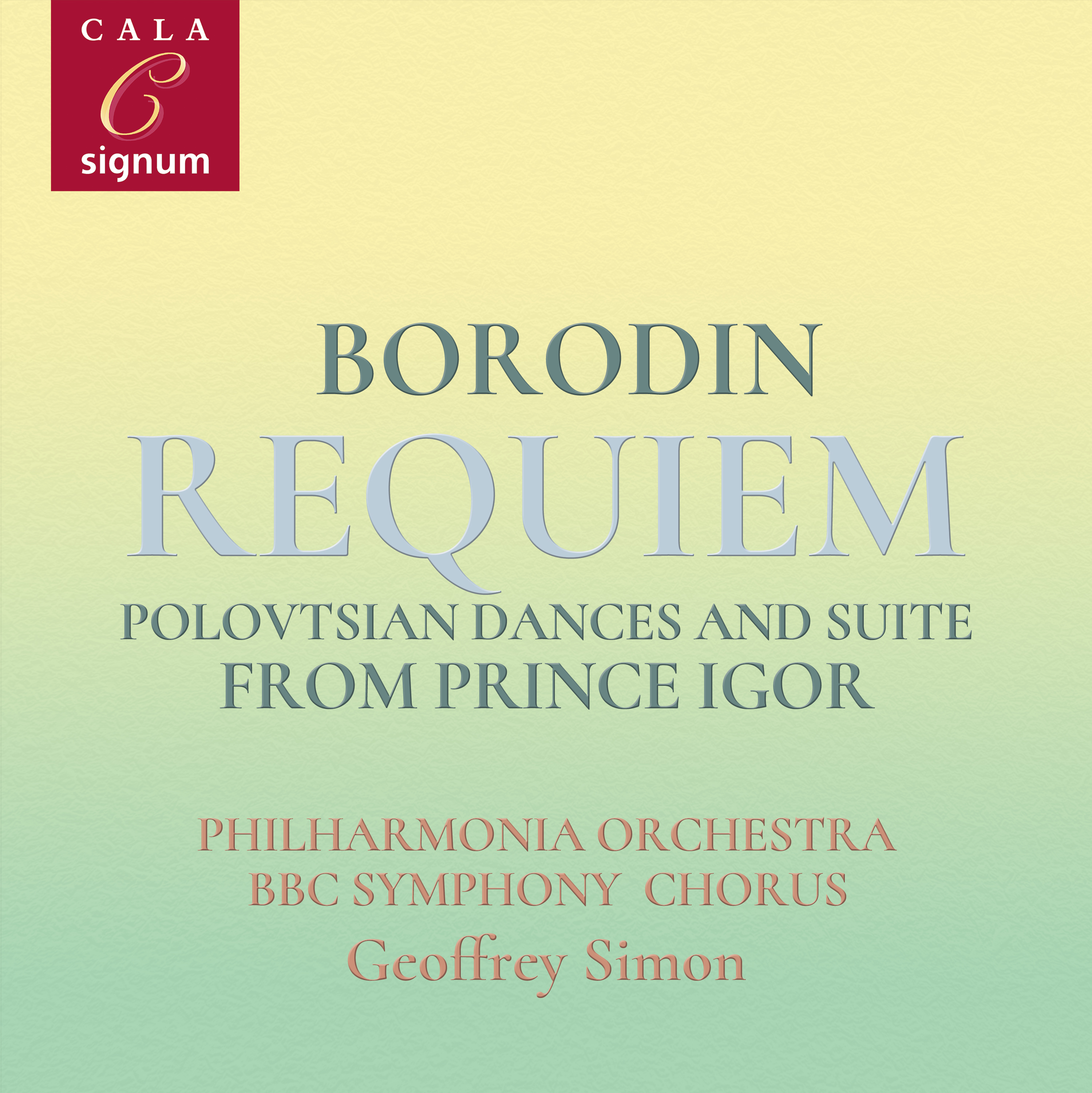 Cover: Borodin Requiem, Polovtsian Dances and Suite from Prince Igor