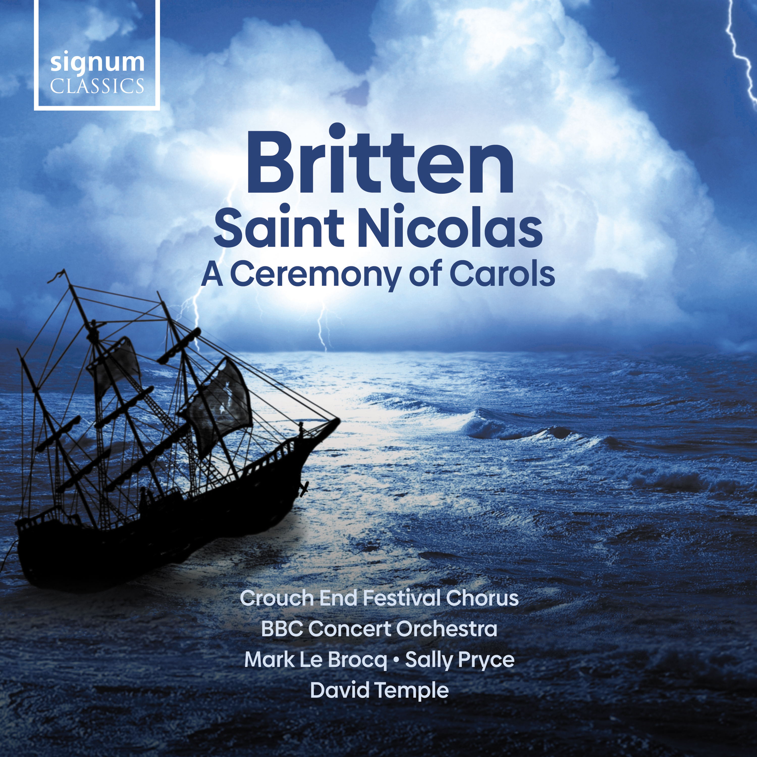 Cover: Britten - Saint Nicolas & A Ceremony of Carols