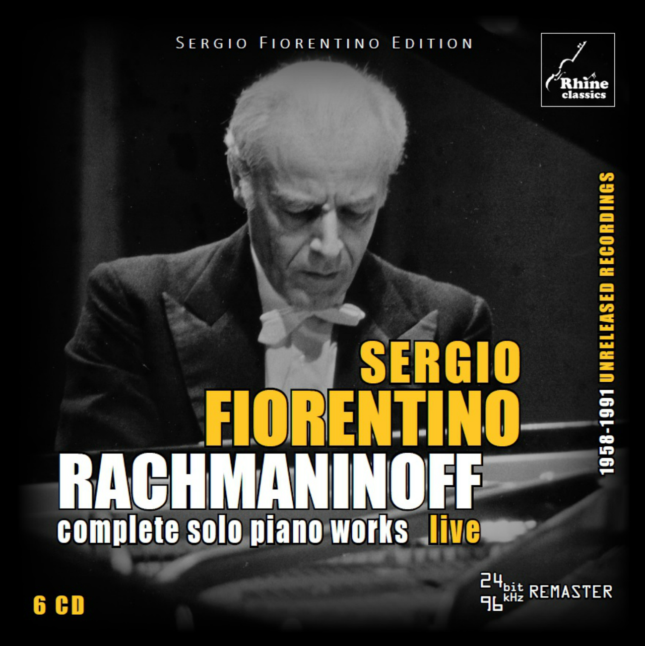 Cover: Complete Rachmaninoff piano works