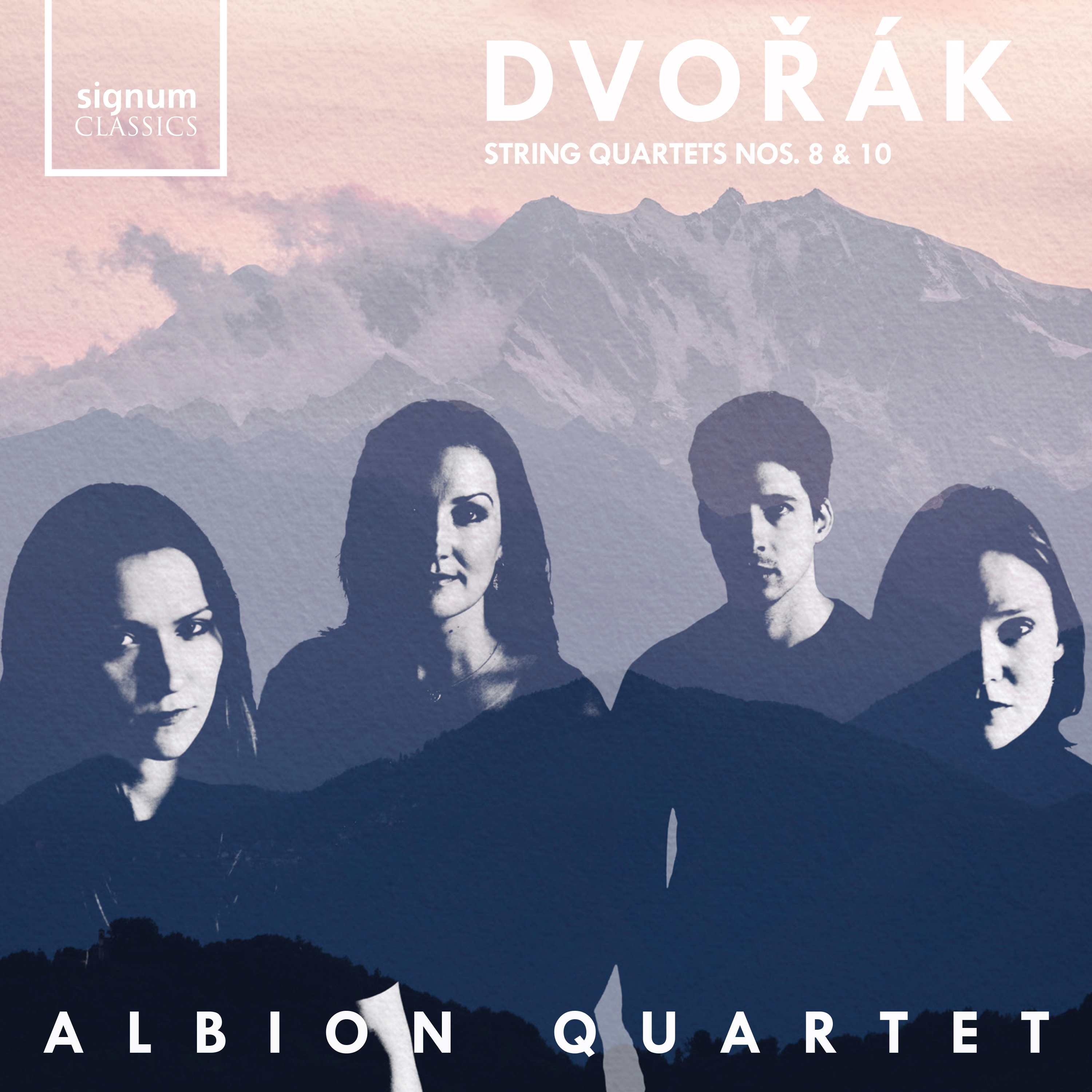 Cover: Dvořák String Quartets NOS. 8 & 10