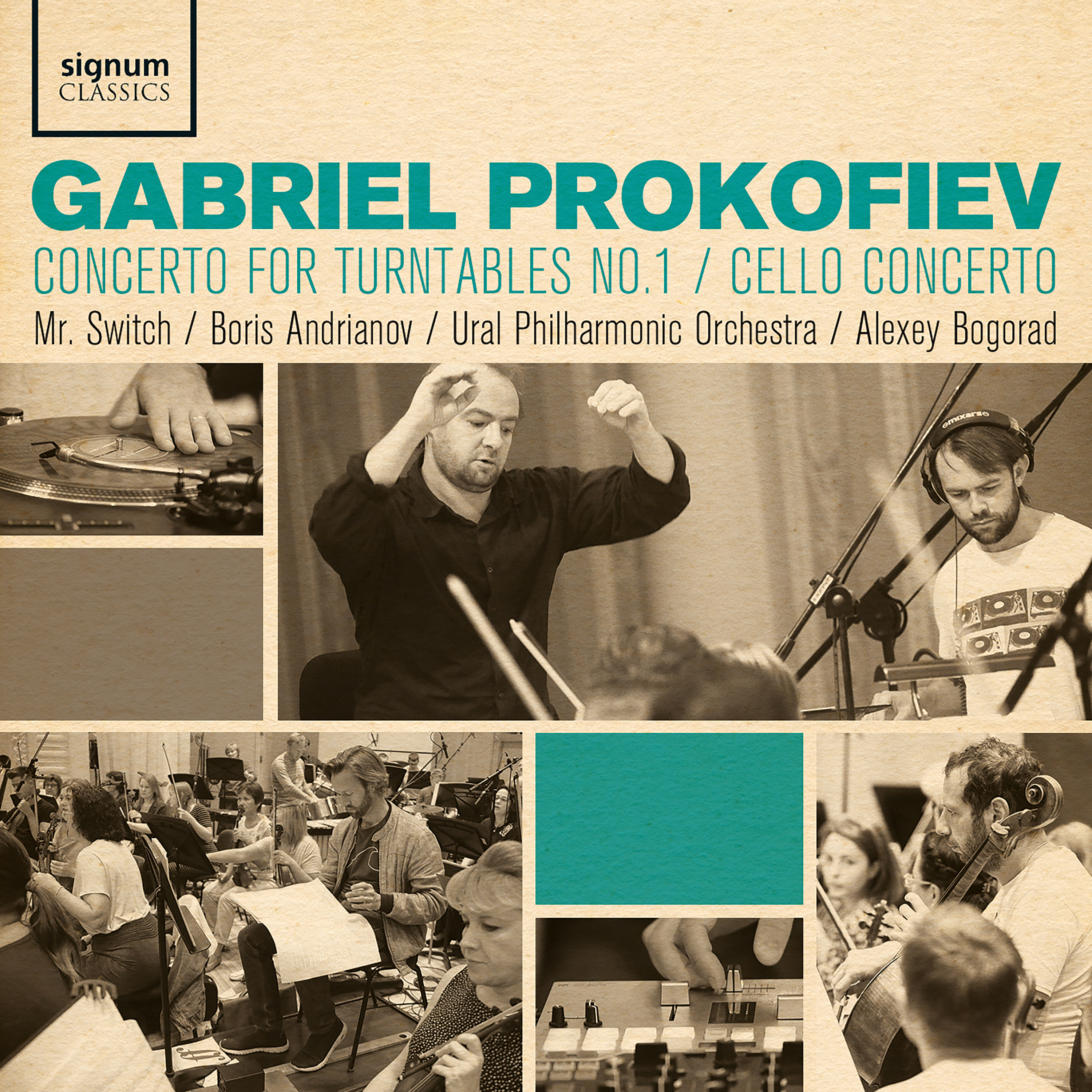 Cover: Gabriel Prokofiev - Concerto for Turntables No. 1 - Cello Concerto