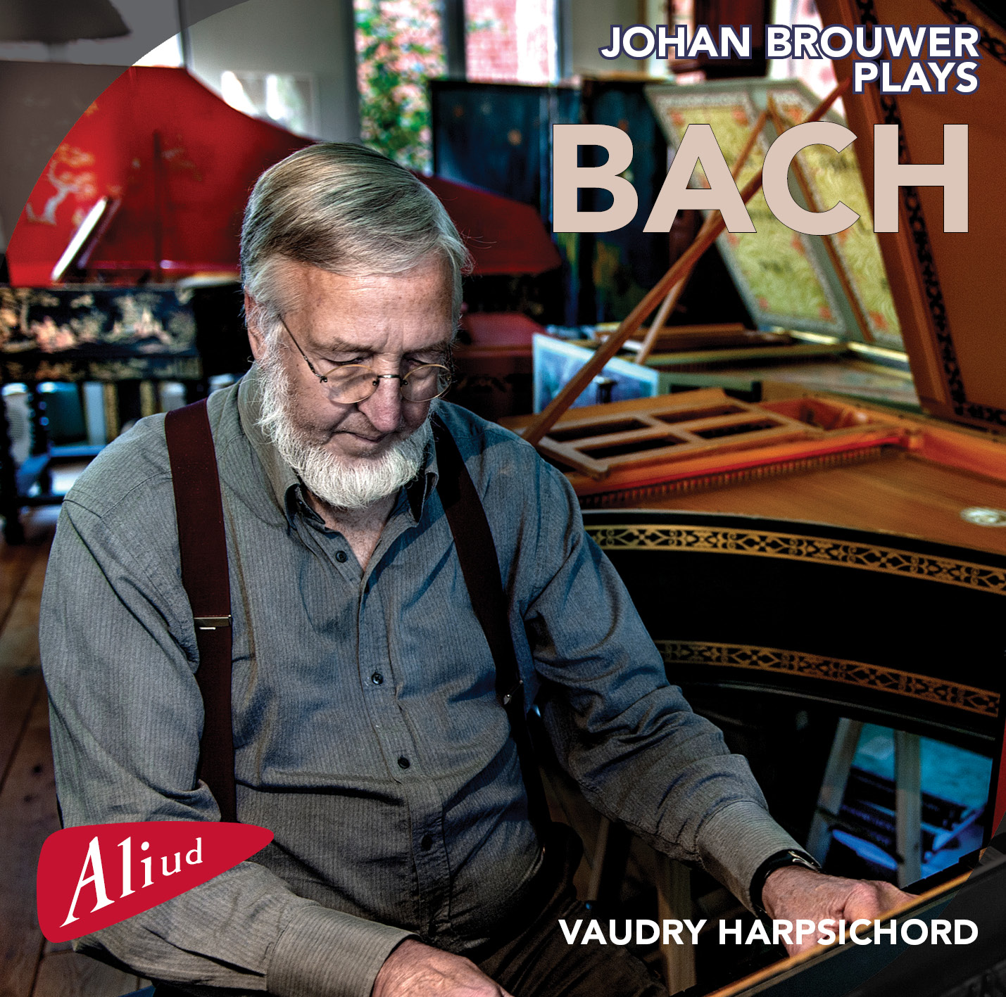 Cover: Johan Brouwer Plays BACH