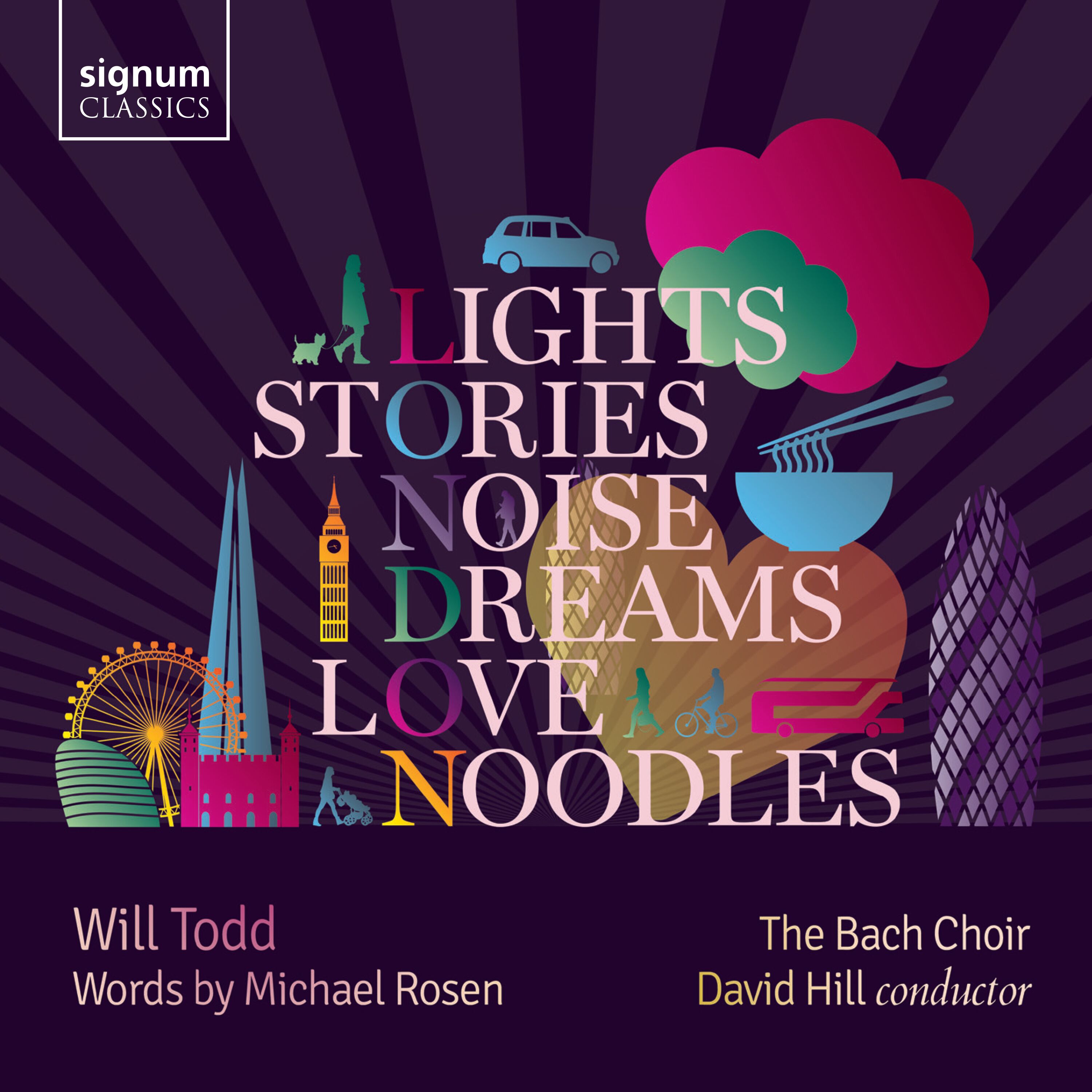 Cover: Lights, Stories, Noise, Dreams, Love, Noodles