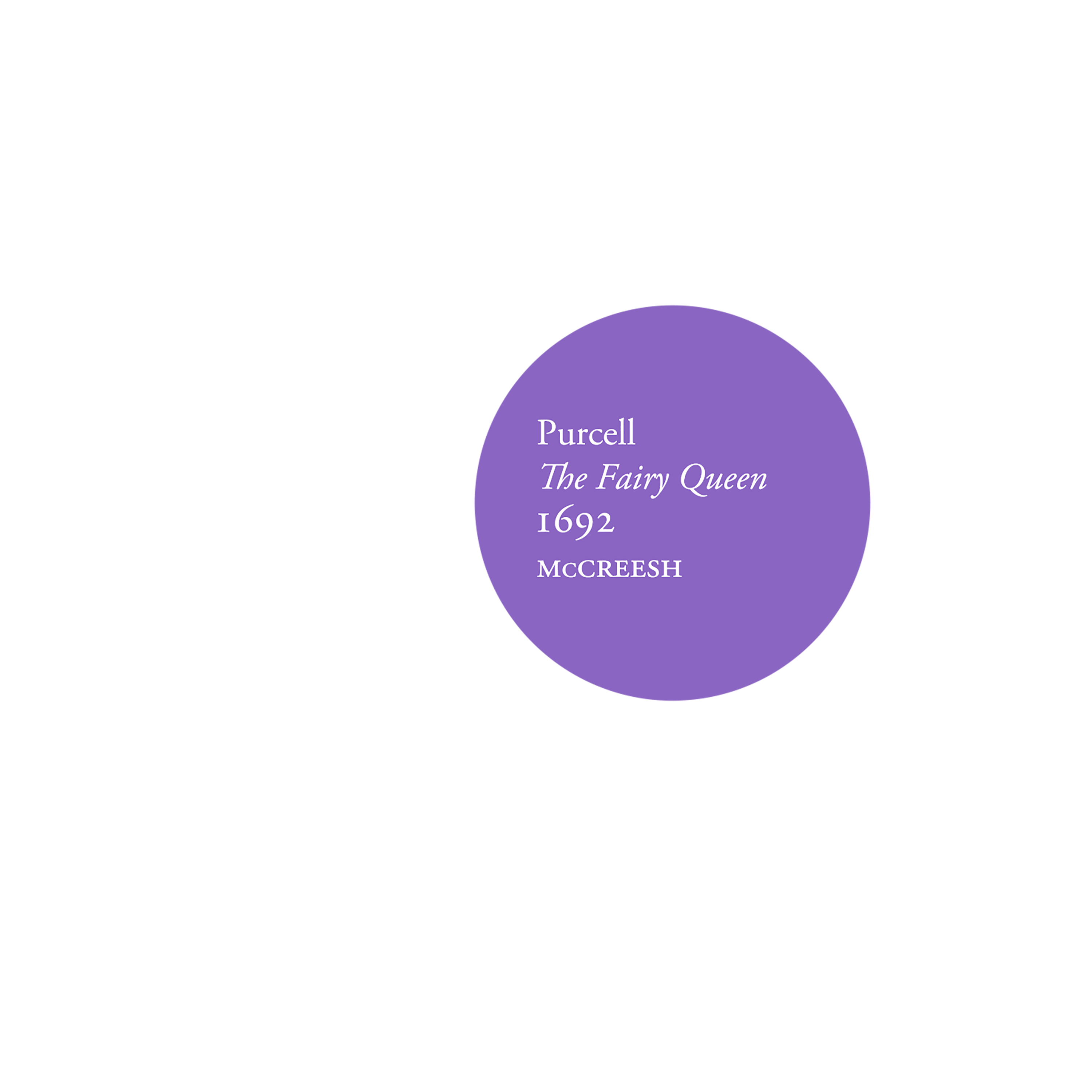 Cover: Purcell - The Fairy Queen, 1692