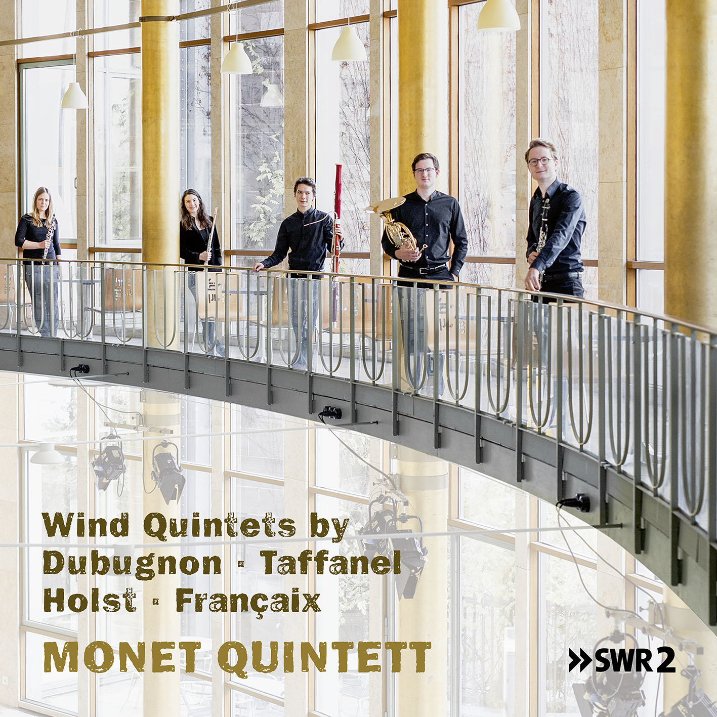 Cover: Wind Quintets by Dubugnon & Taffanel & Holst & Françaix