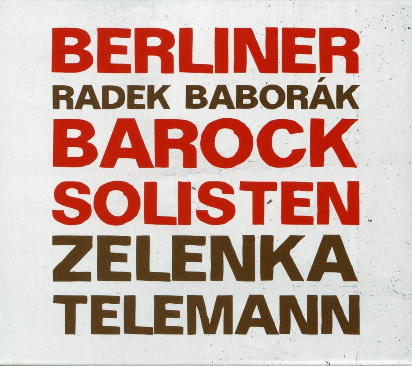 Cover: Berliner Barock Solisten
