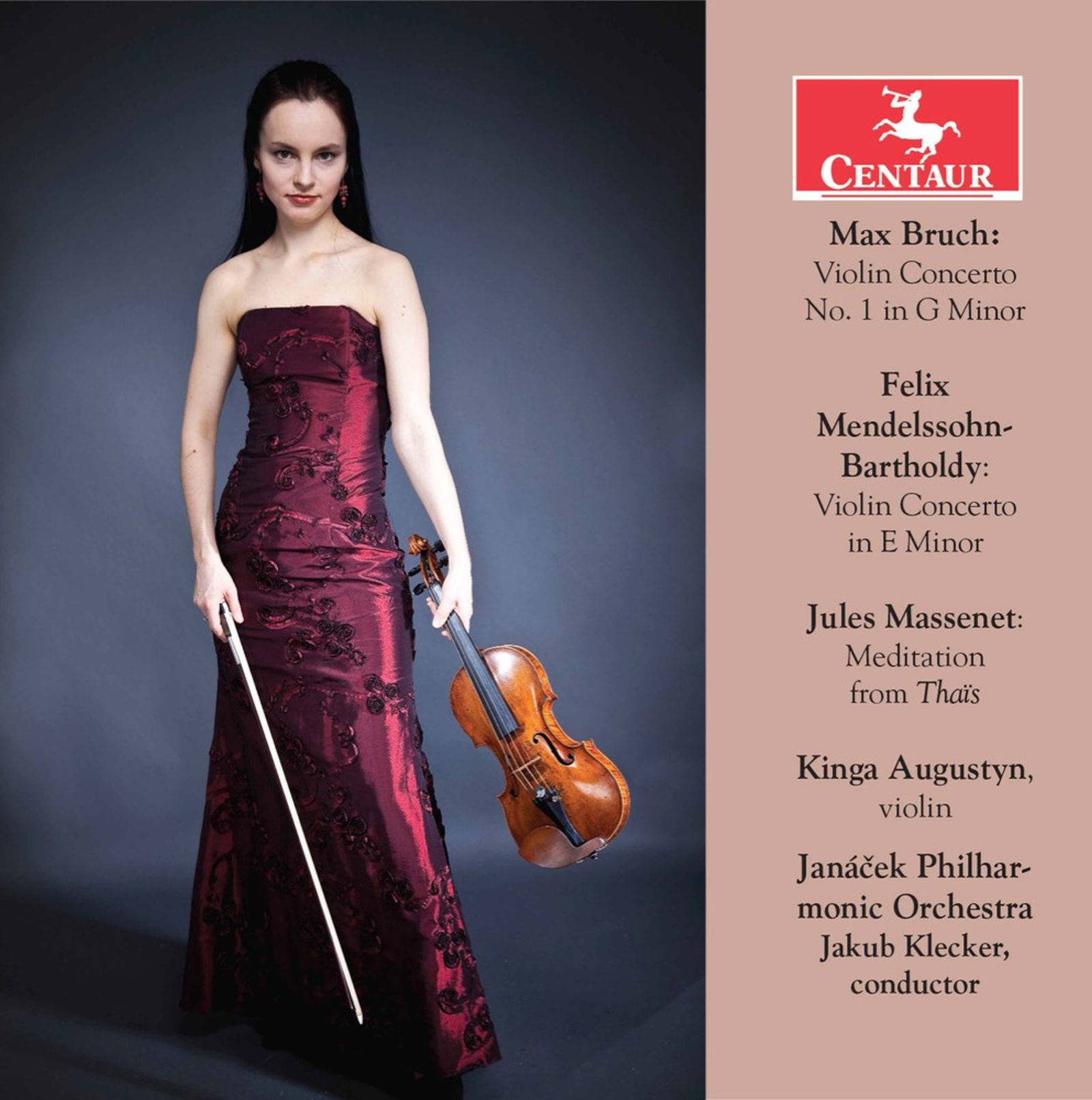 Cover: Bruch, Mendelssohn & Massenet: Violin Works