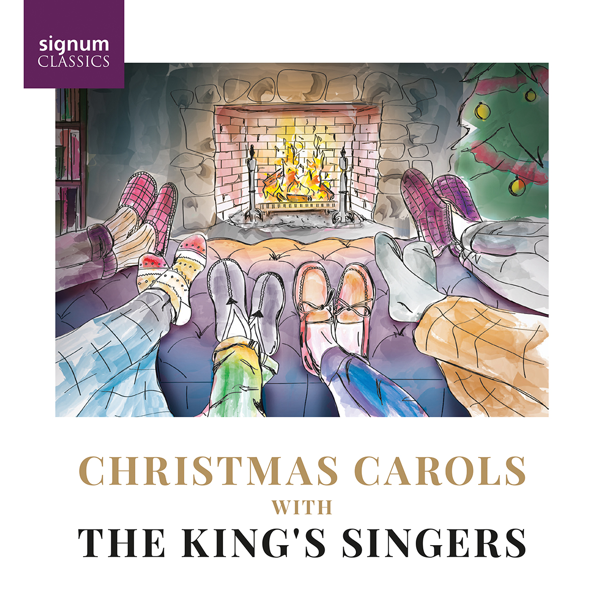 Cover: Christmas Carols with The King's Singers