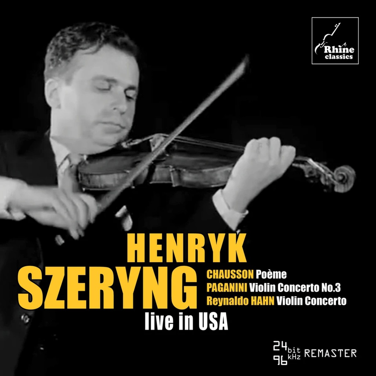 Cover: Henryk Szeryng – live in USA