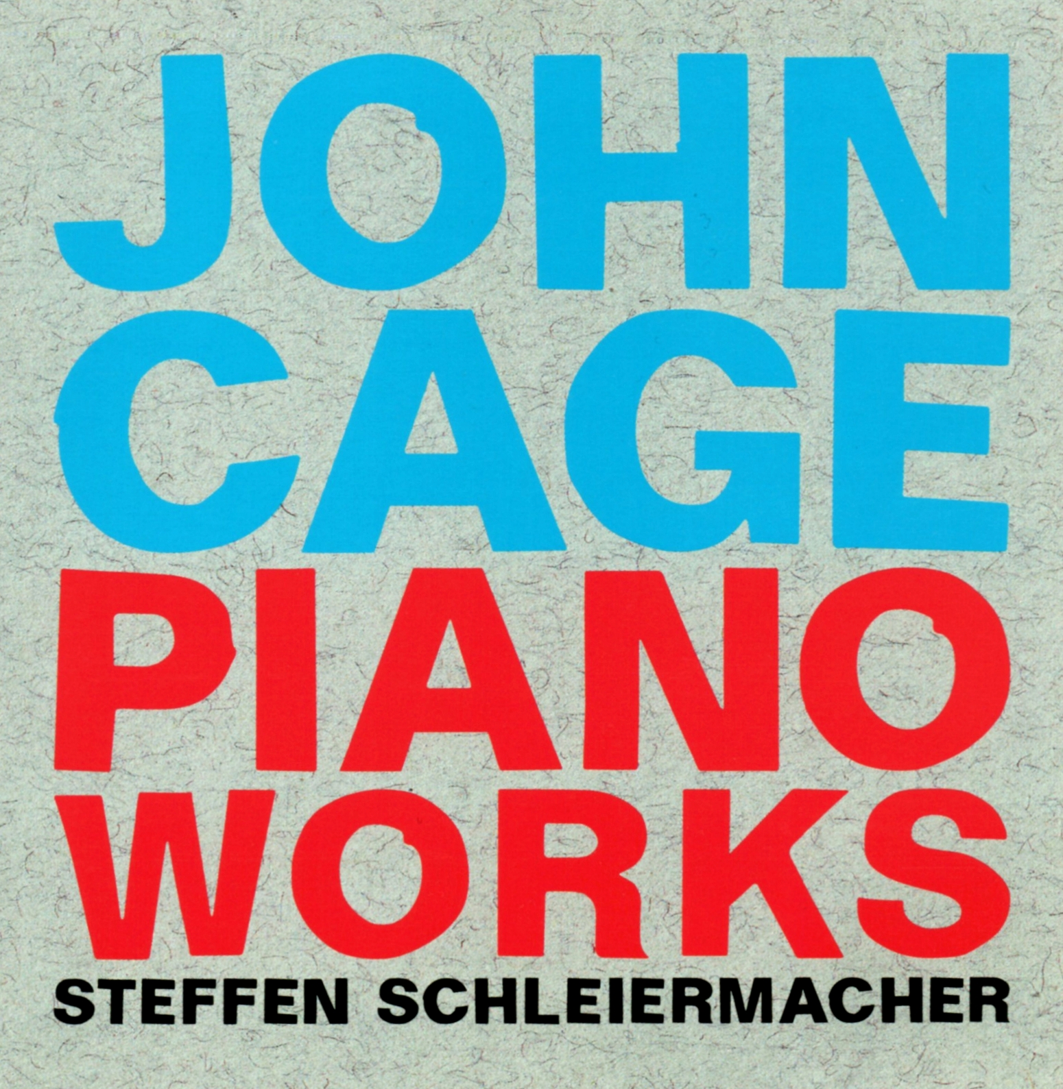 Cover: John Cage - Piano Works