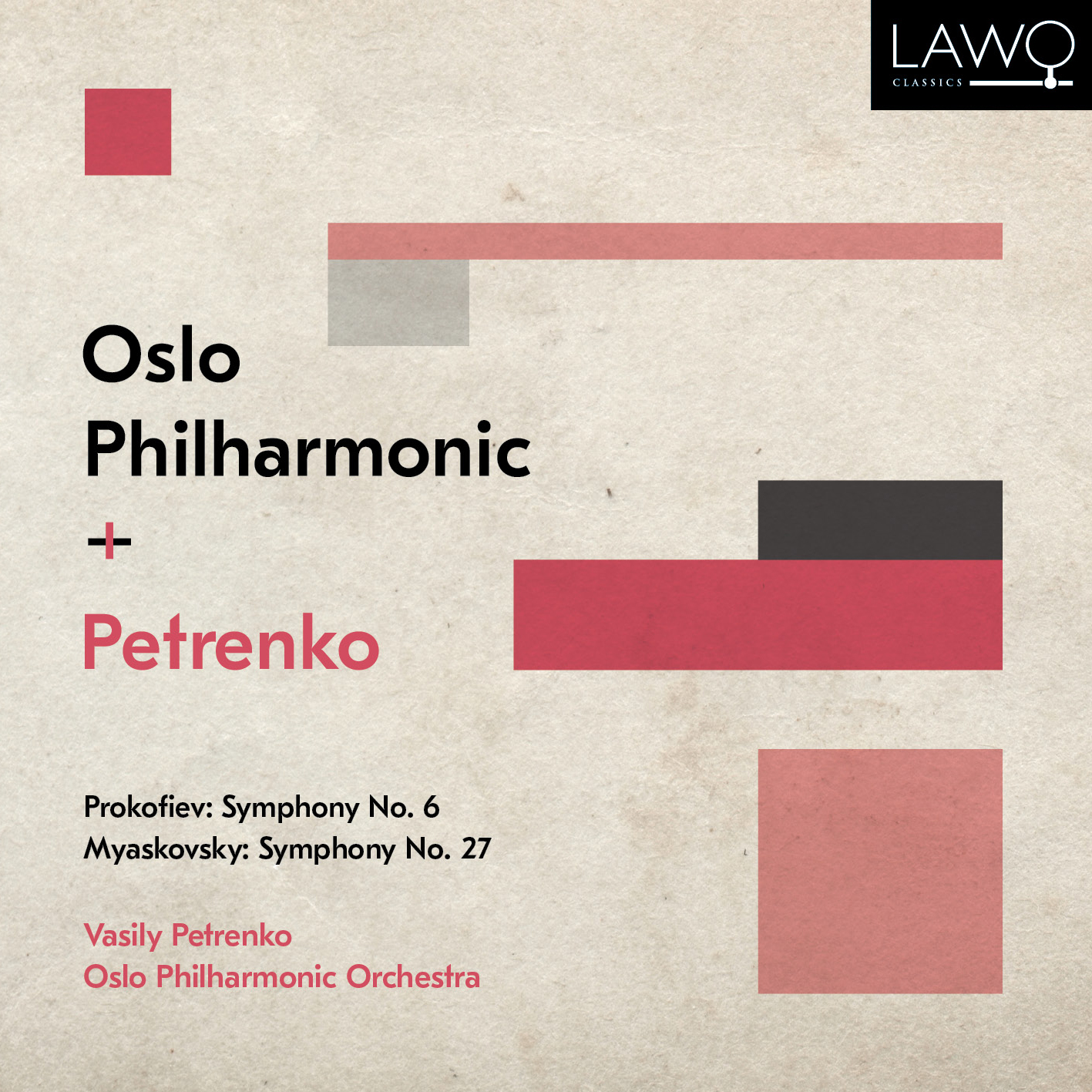 Cover: Prokofiev: Symphony No. 6 / Myaskovsky: Symphony No. 27
