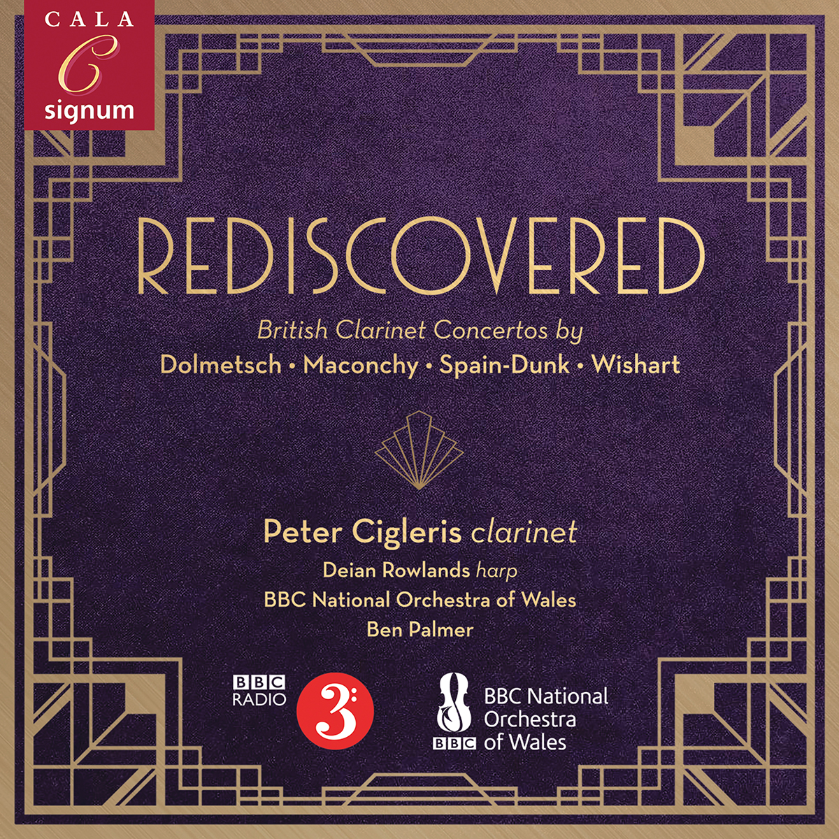Cover: Rediscovered – British Clarinet Concertos