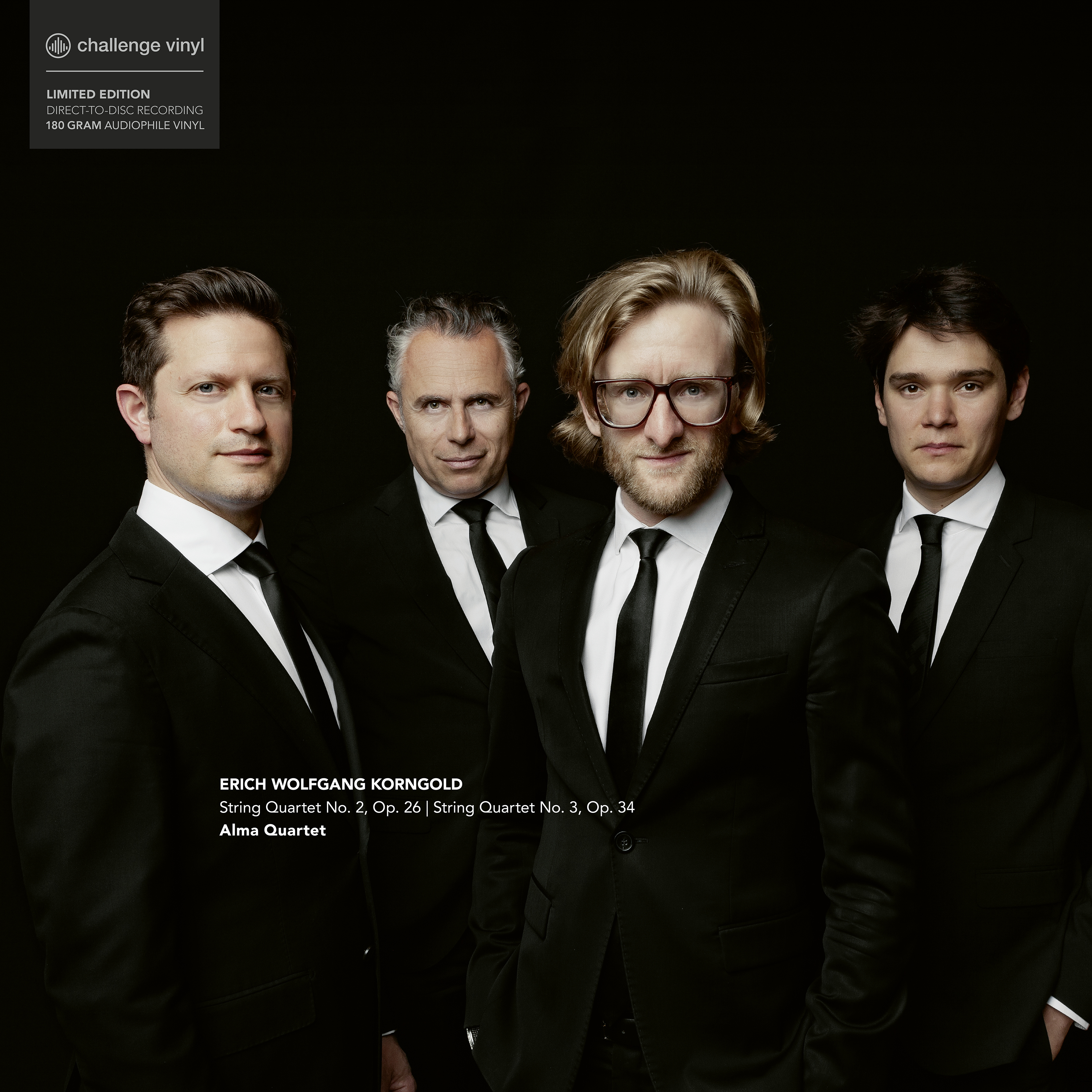 Cover: String Quartet No. 2, Op. 26 | String Quartet No. 3, Op. 34 (vinyl)