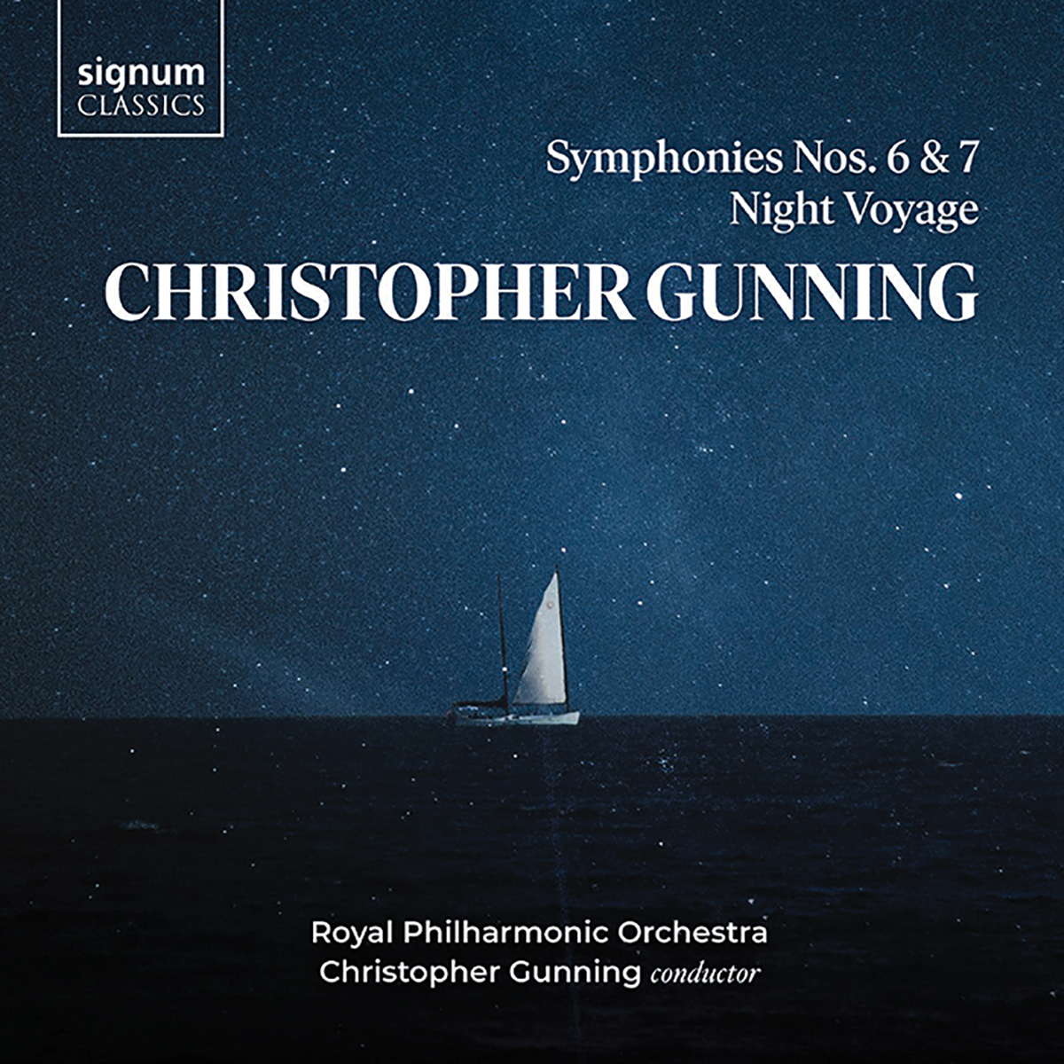 Cover: Symphonies Nos. 6 & 7, Night Voyage