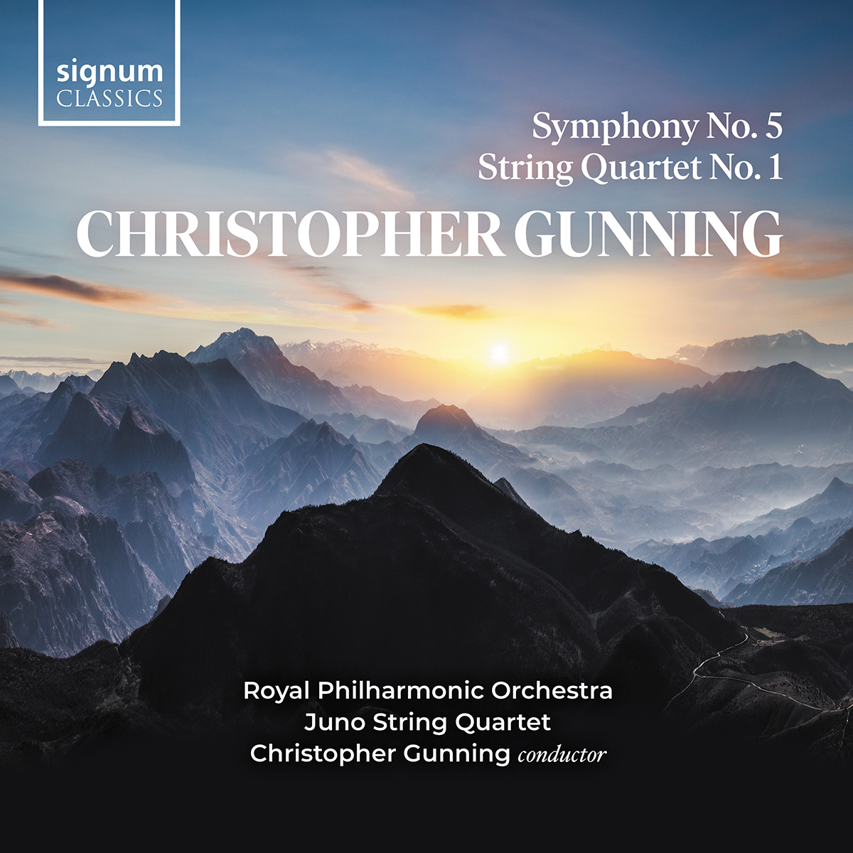 Cover: Symphony No. 5, String Quartet No. 1