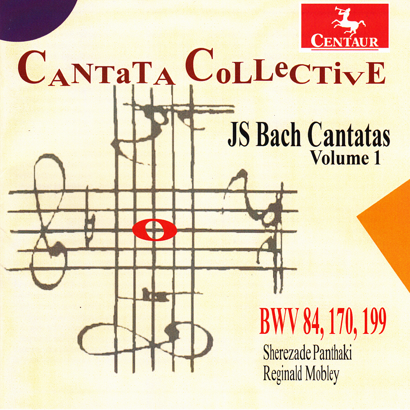 Cover: Cantatas of JS Bach Volume 1