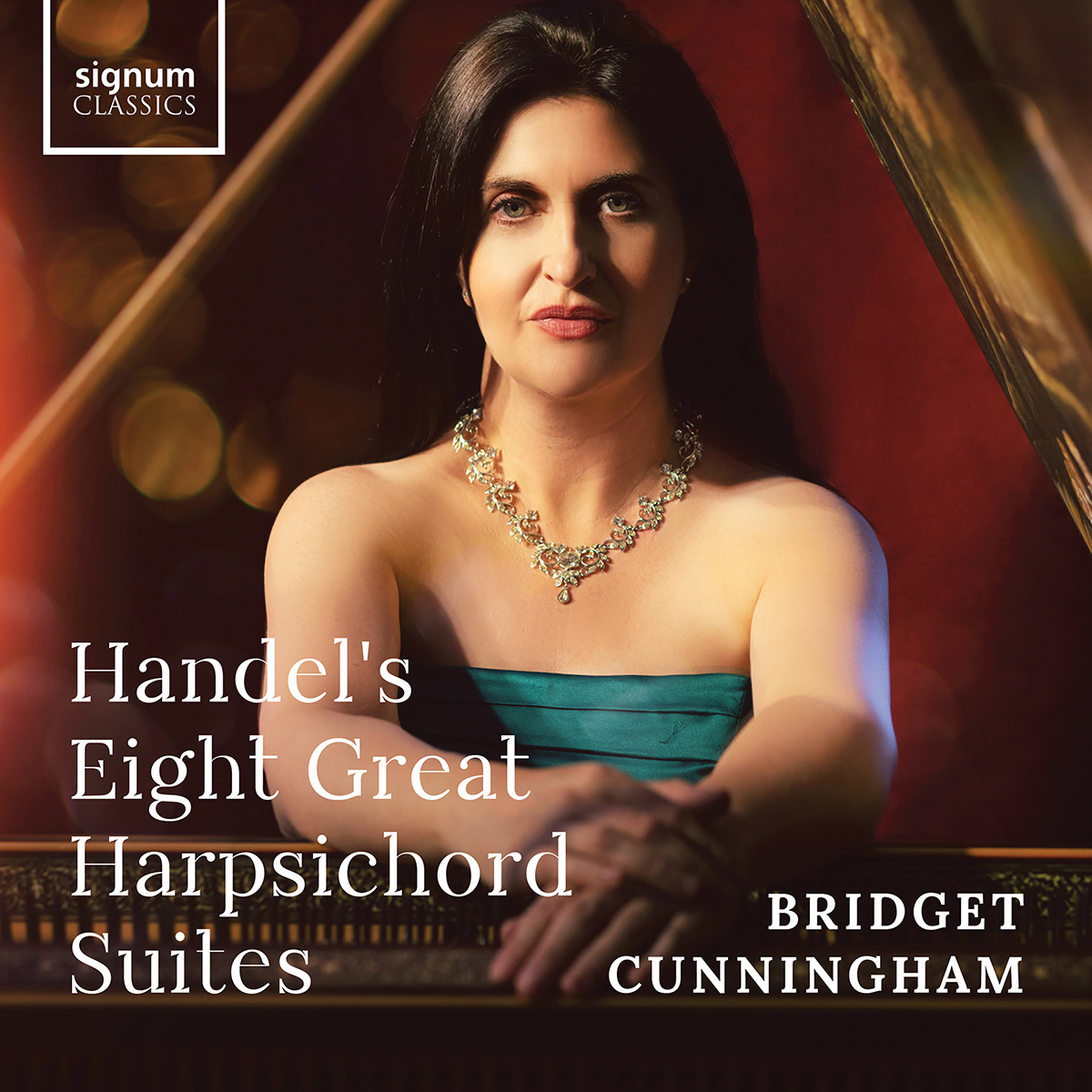 Cover: Handel's 8 Great Harpsichord Suites