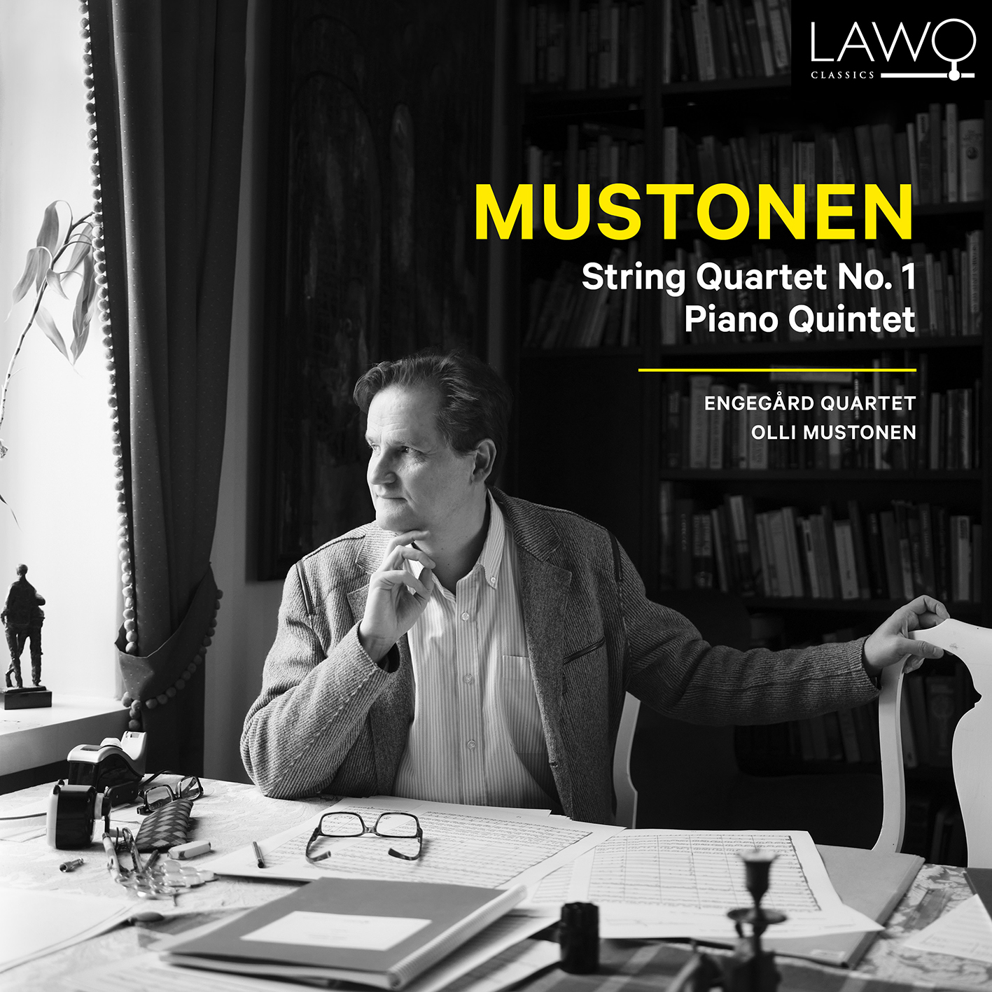 Cover: Mustonen: String Quartet No. 1 / Piano Concerto