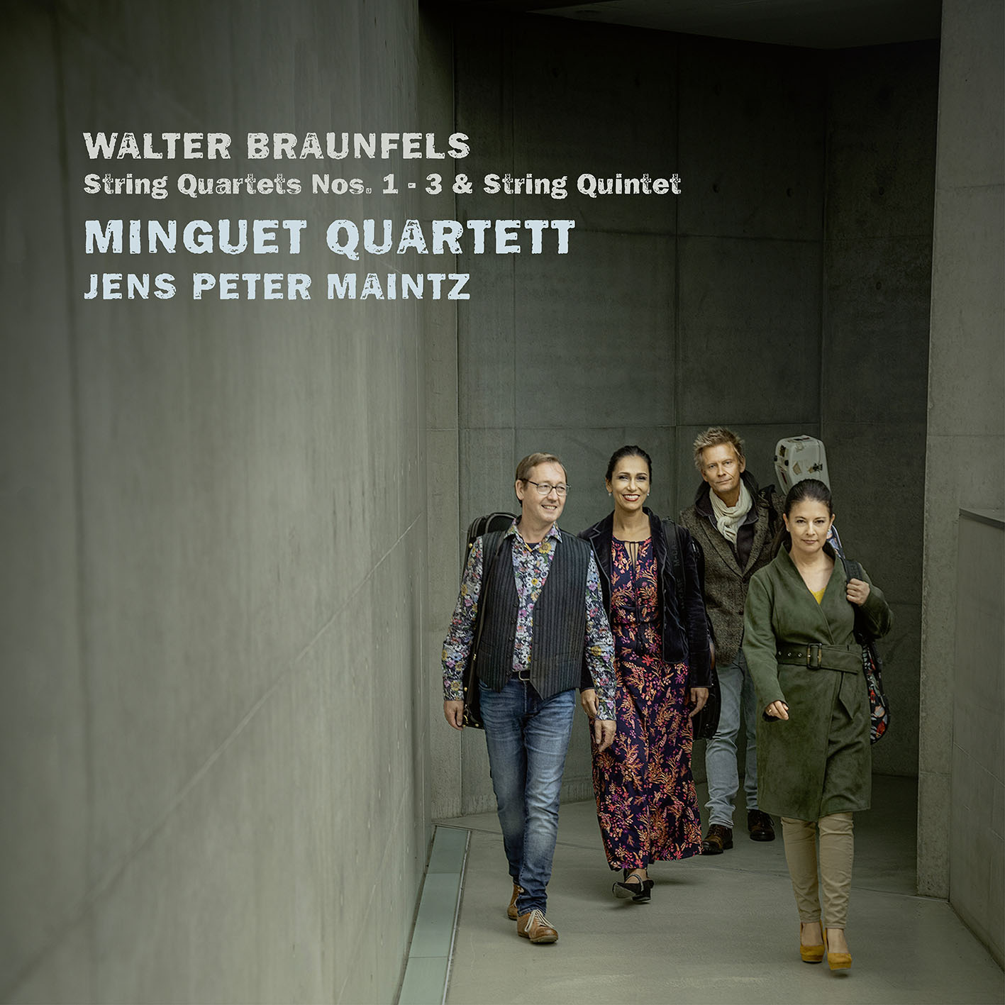 Cover: Walter Braunfels, String Quartets Nos. 1-3 & String Quintet