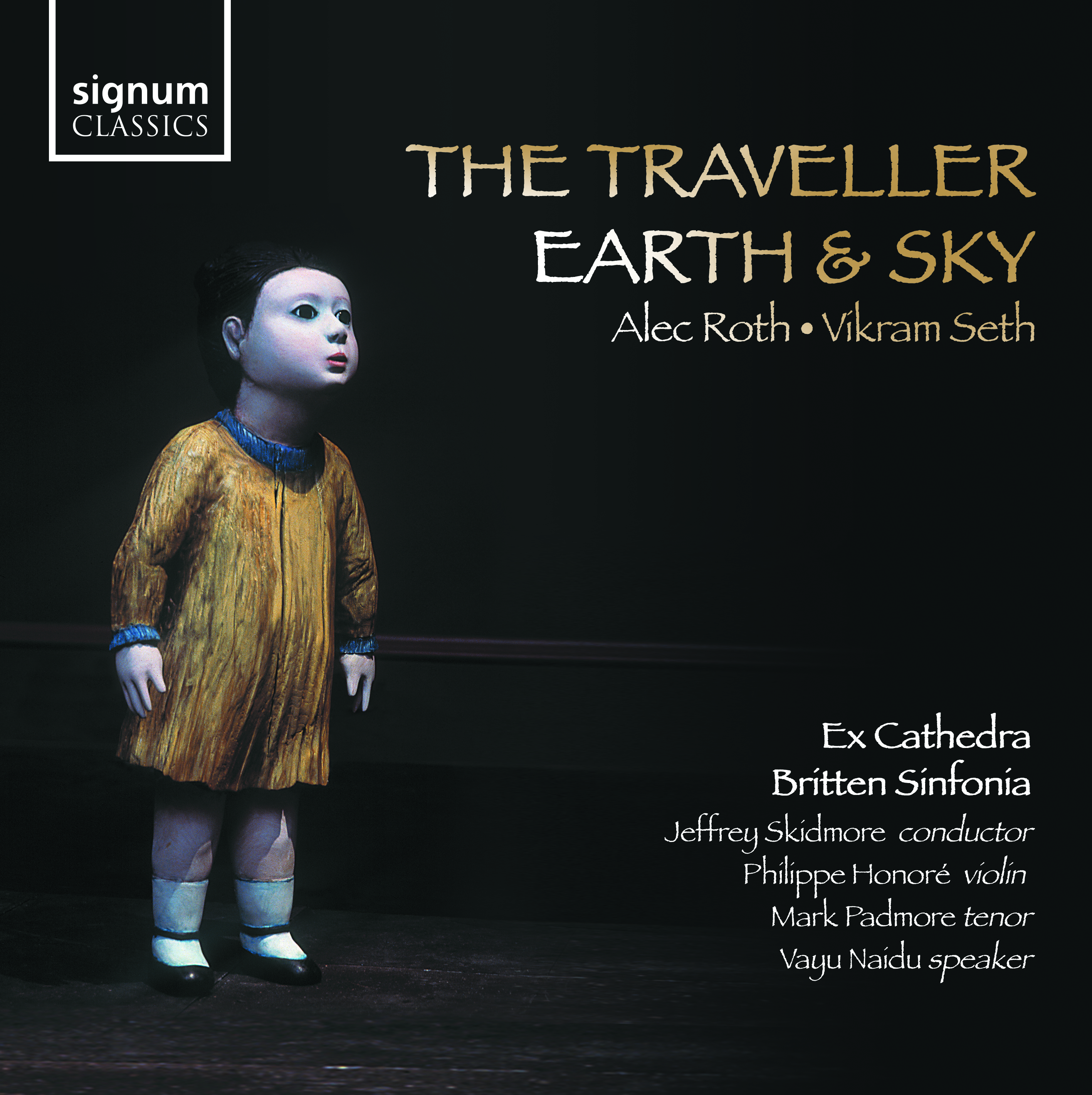 Cover: Alec Roth, Vikram Seth The Traveller, Earth and Sky