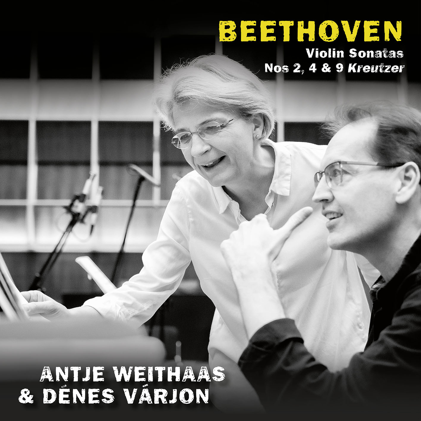Cover: Beethoven, Violin Sonatas Nos 2, 4 & 9 Kreutzer