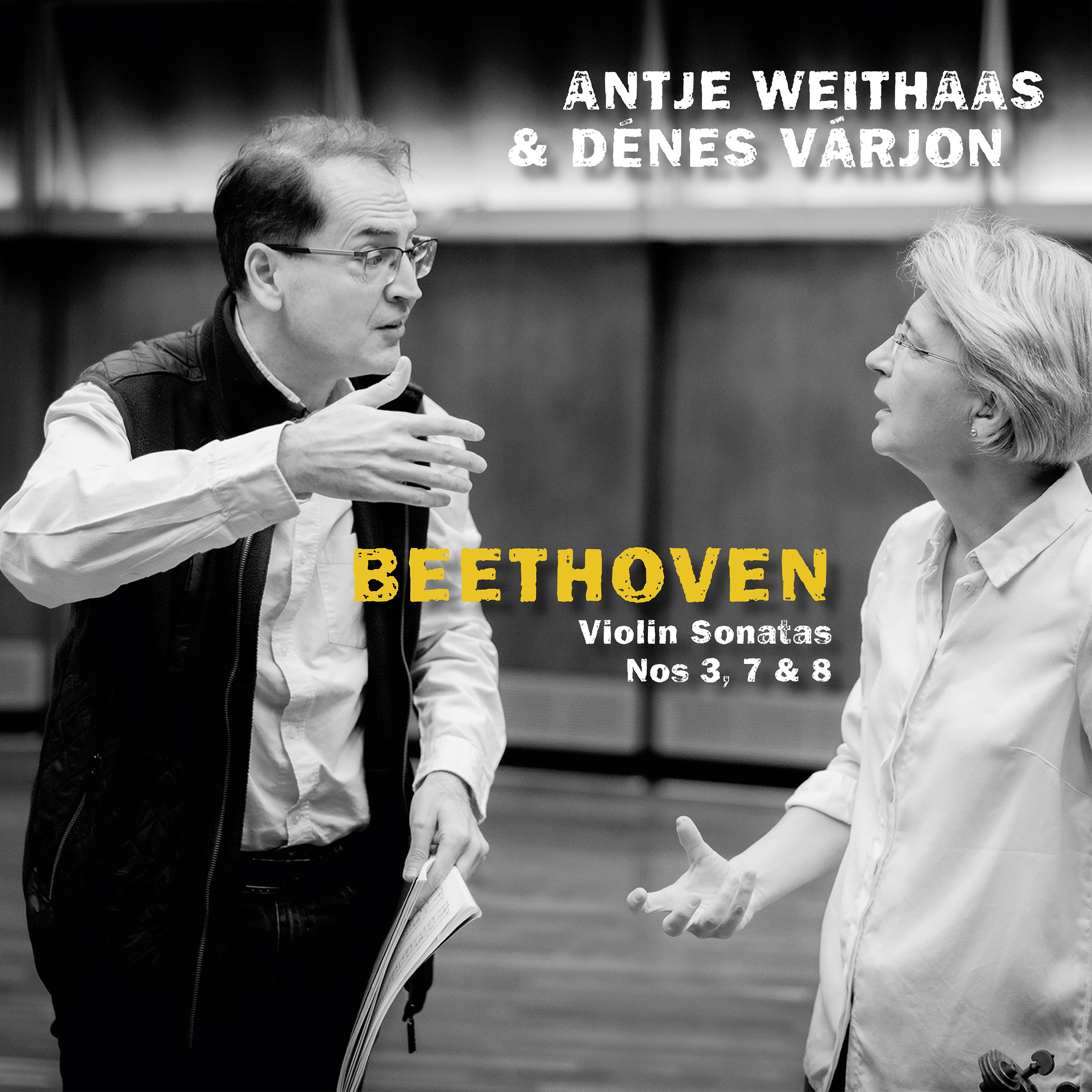 Cover: Beethoven, Violin Sonatas Nos 3, 7 & 8