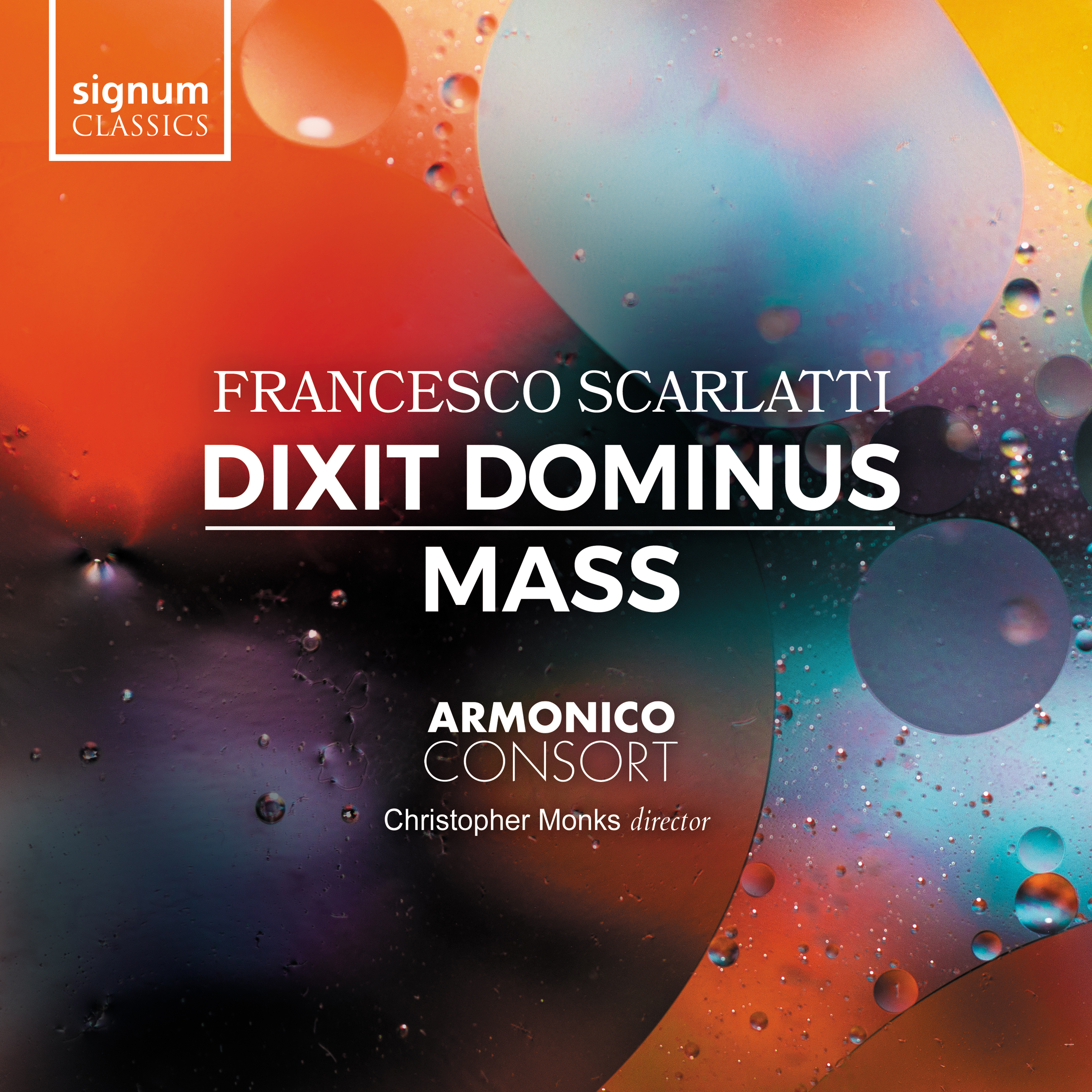 Cover: Francesco Scarlatti Dixit Dominus – Mass