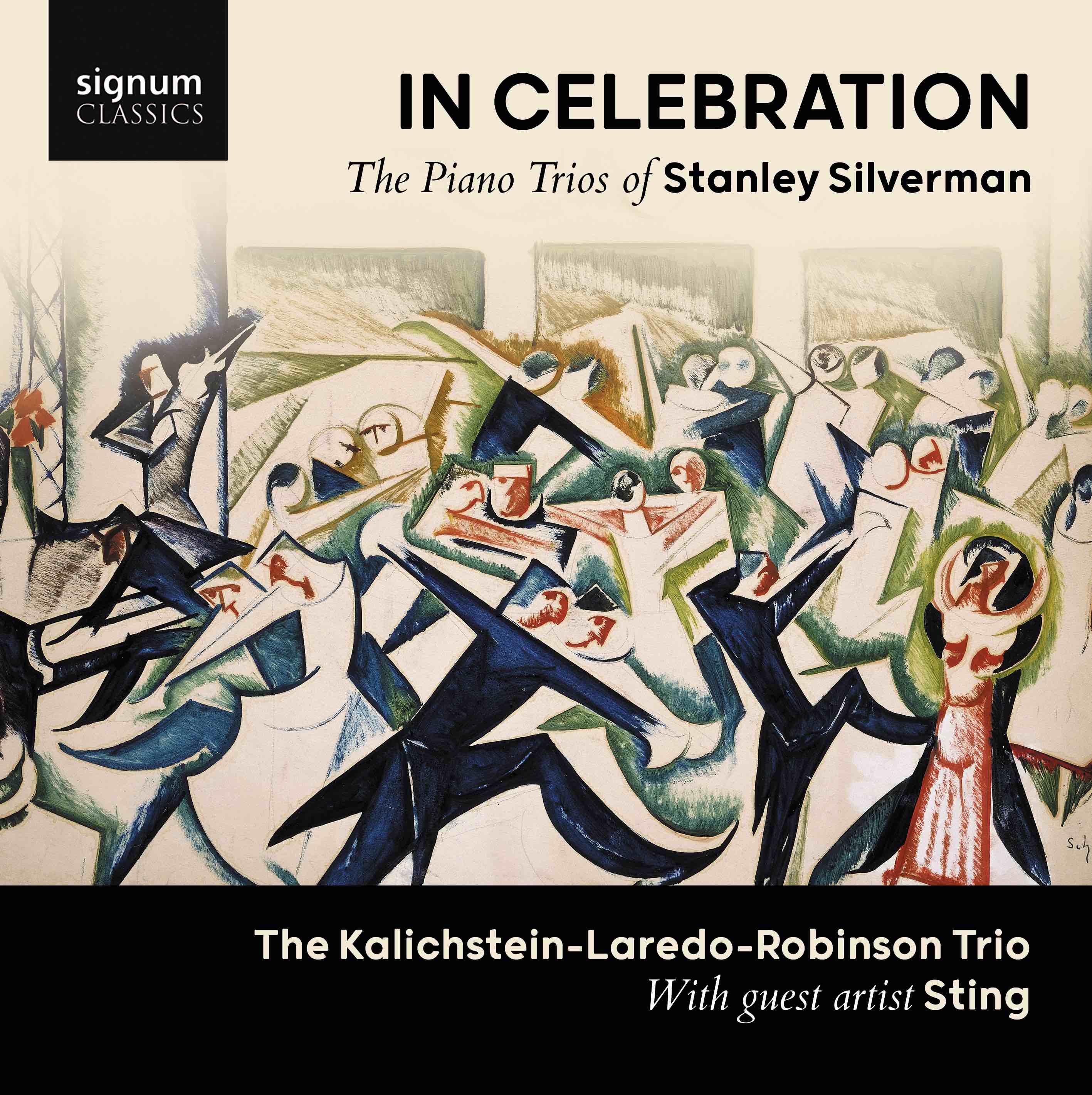Cover: In Celebration - The Piano Trios of Stanley Silverman