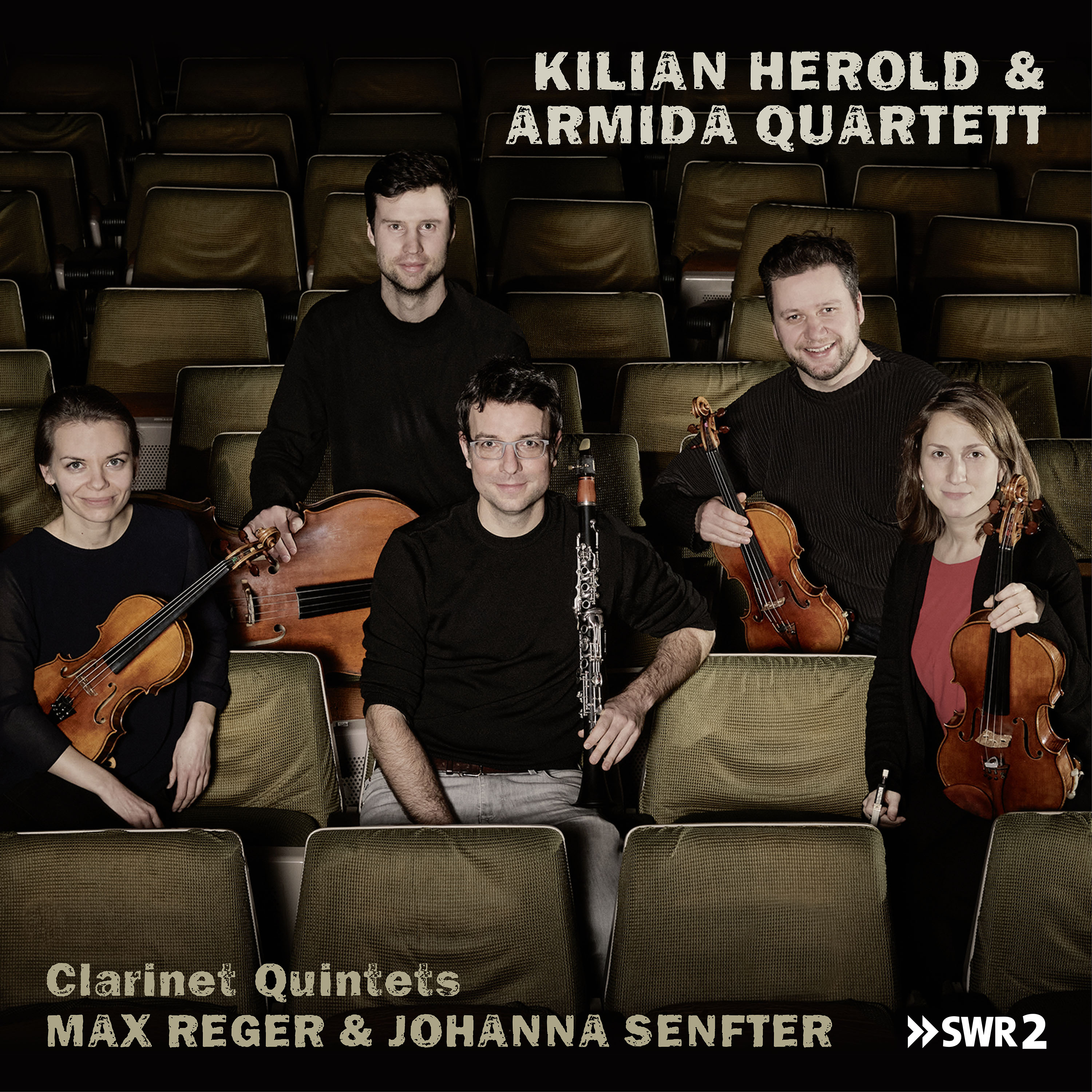 Cover: Max Reger & Johanna Senfter, Clarinet Quintets