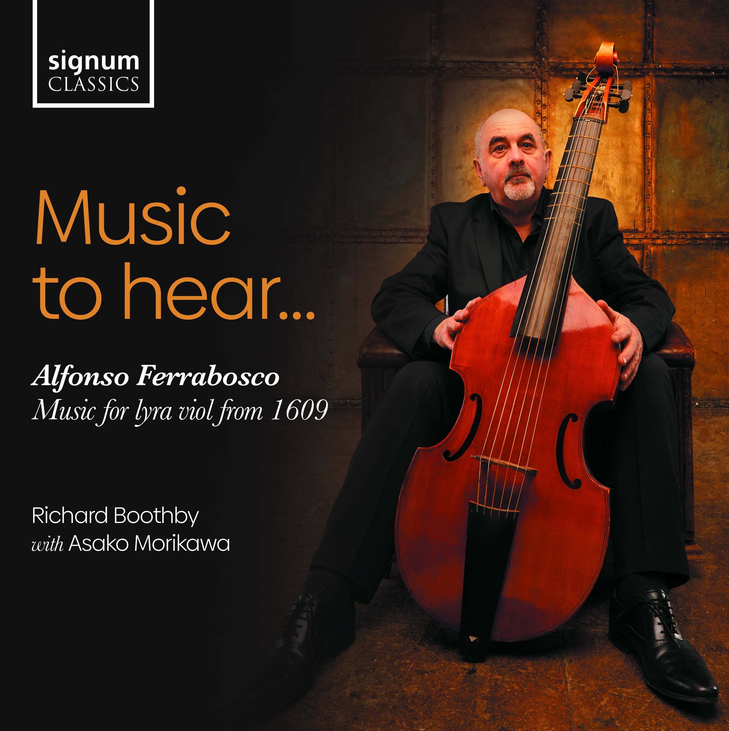 Cover: Music to Hear Alfonso Ferrabosco, Music for Lyra Viol from 1609