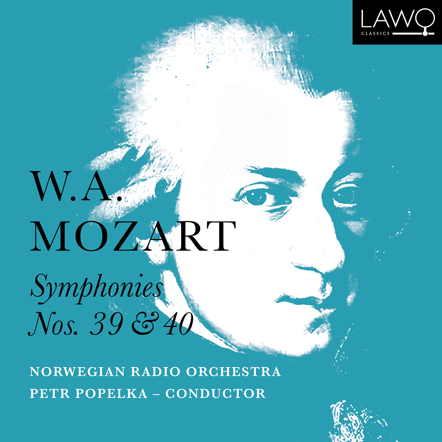 Cover: W.A. Mozart: Symphonies Nos. 39 & 40