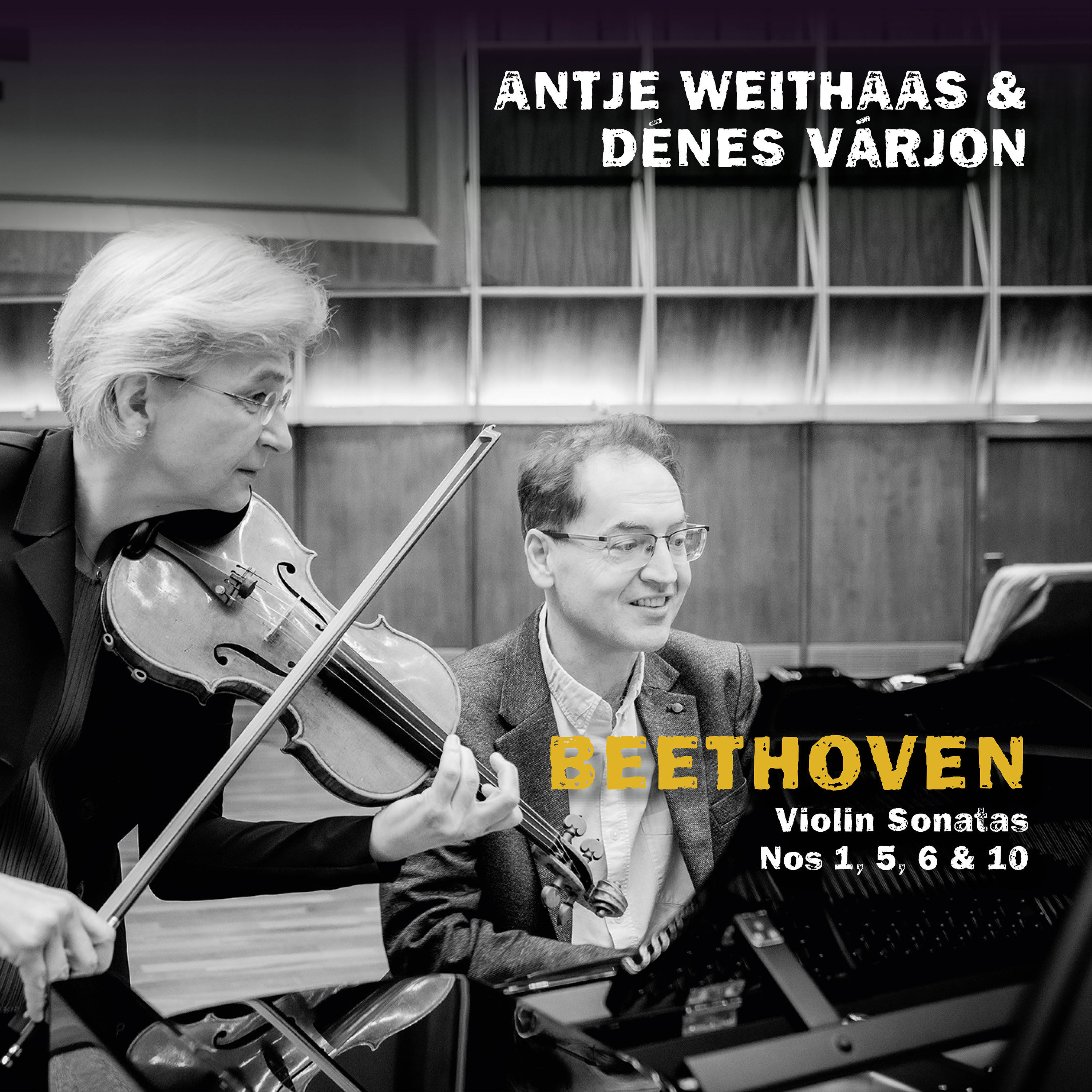 Cover: Beethoven, Violin Sonatas Nos 1, 5, 6 & 10