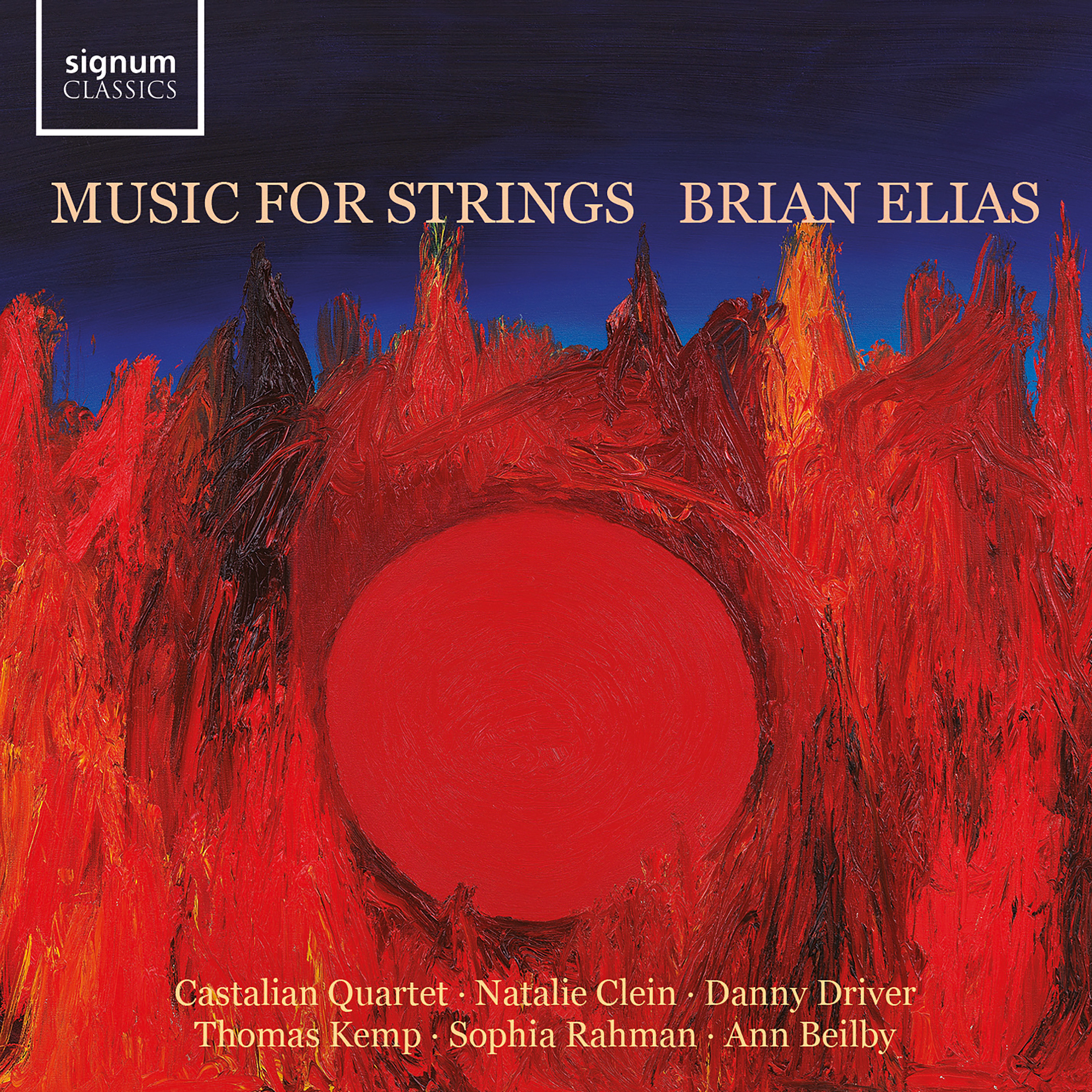 Cover: Brian Elias Music for Strings