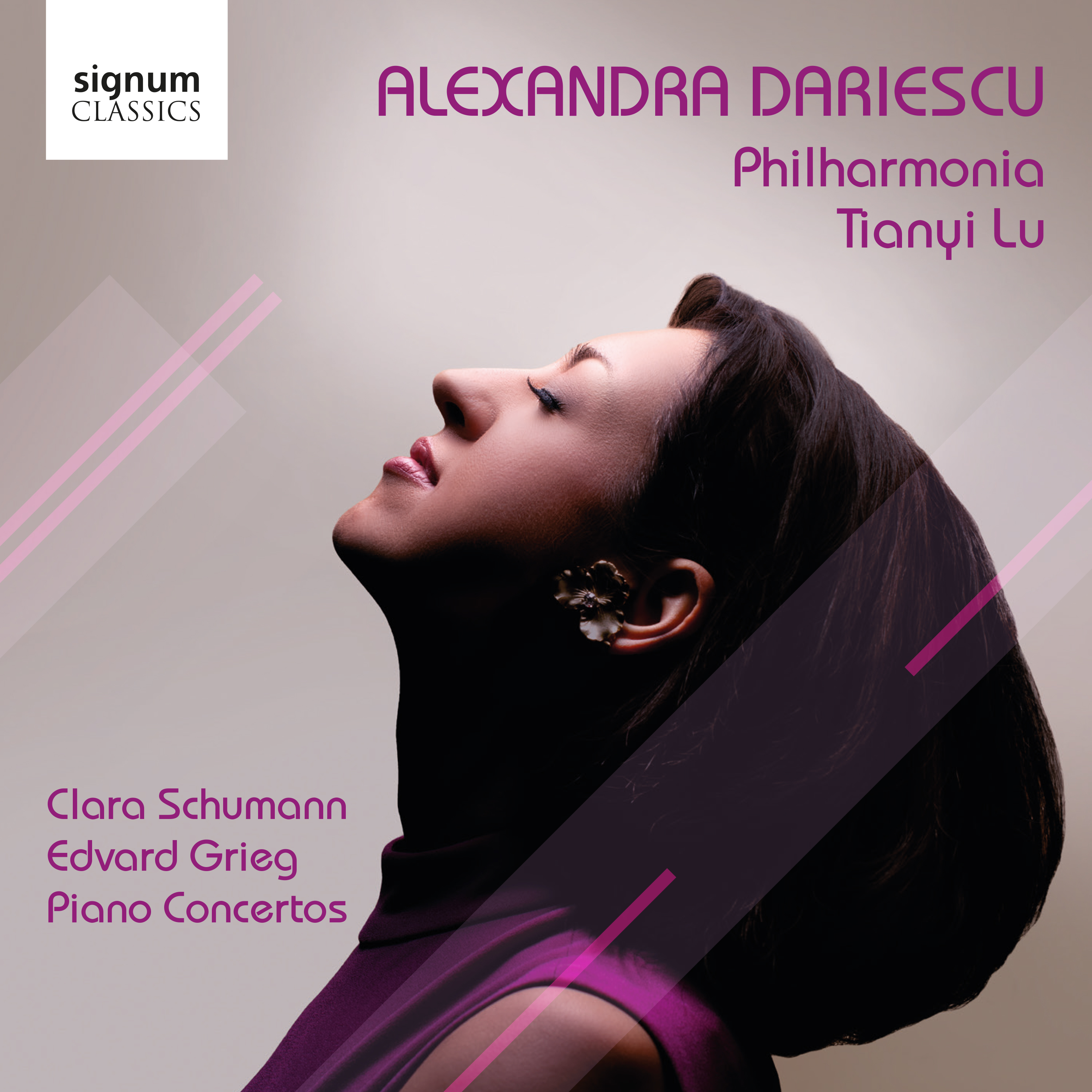Cover: Clara Schumann and Edvard Grieg Piano Concertos