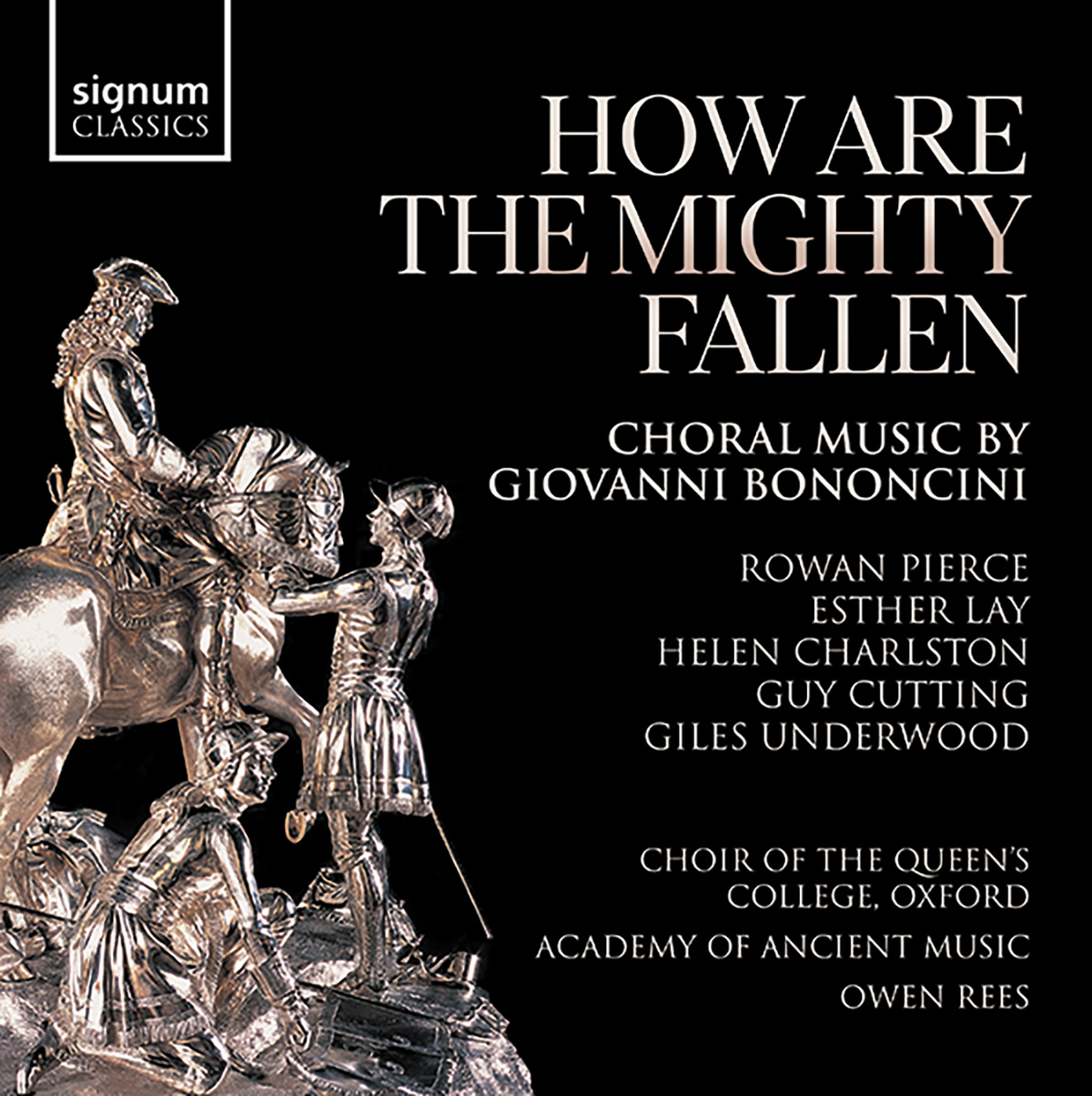 Cover: How Are The Mighty Fallen Choral Music by Giovanni Bononcini