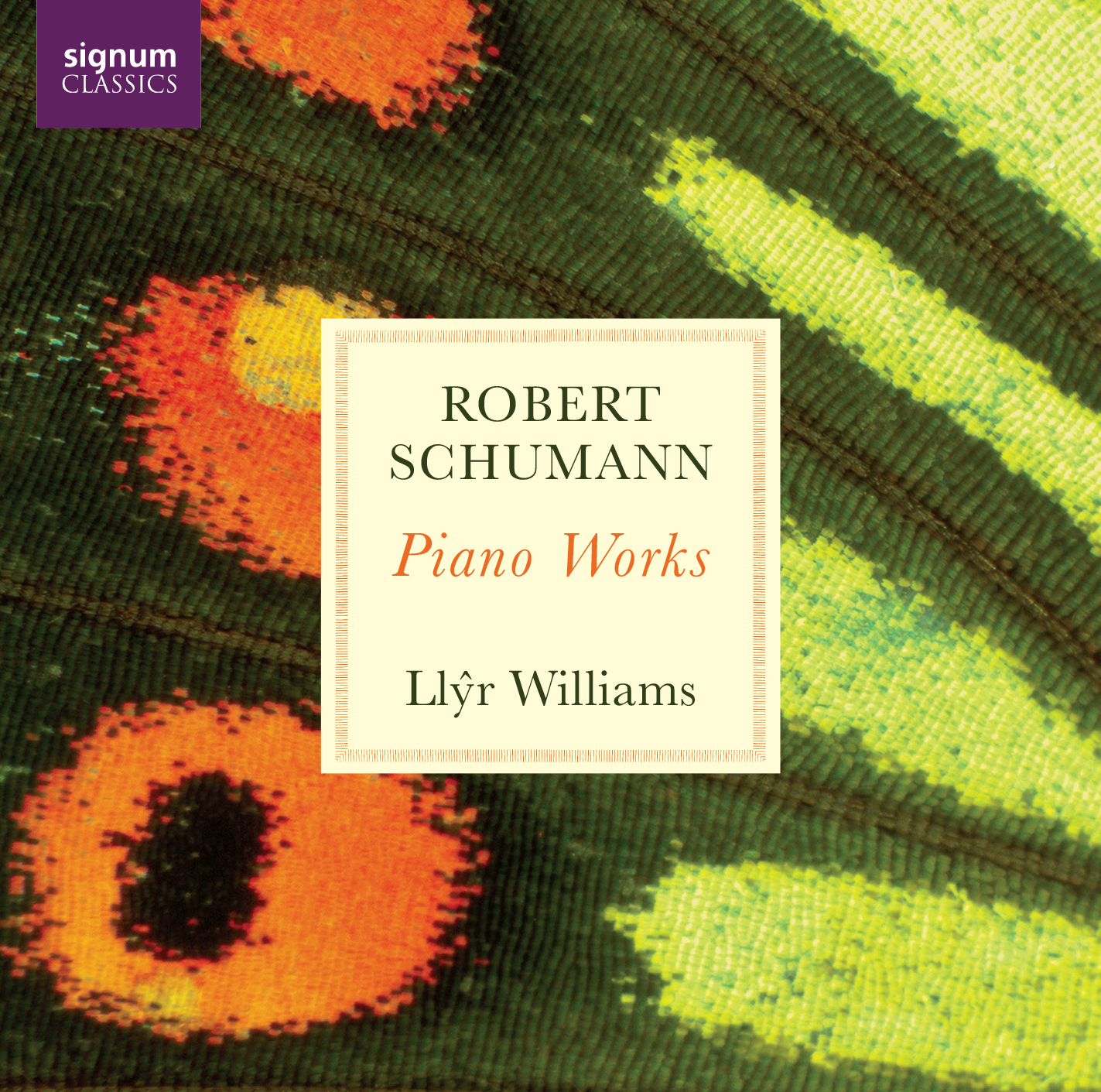 Cover: Robert Schumann Piano Works