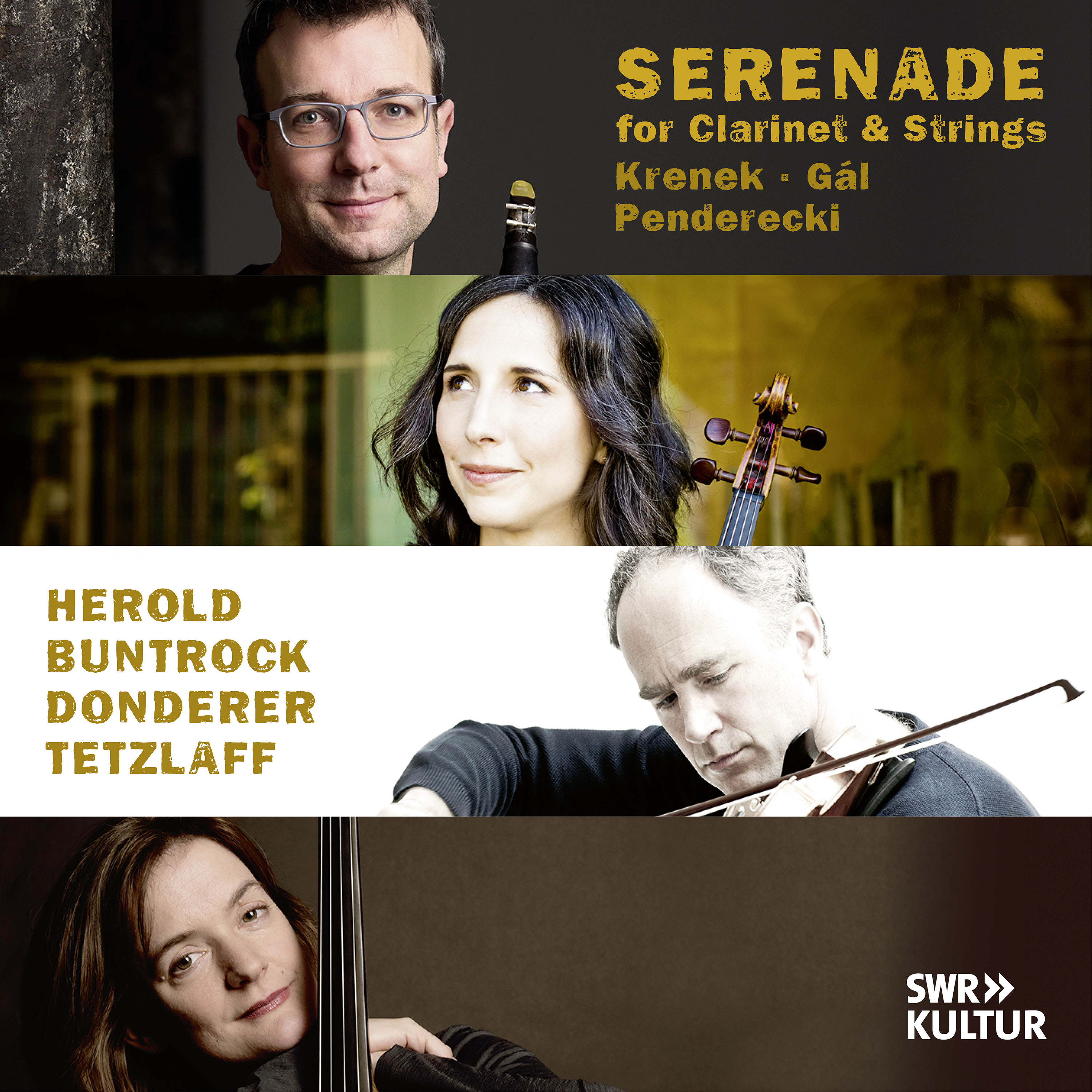 Cover: Serenade for Clarinet & Strings