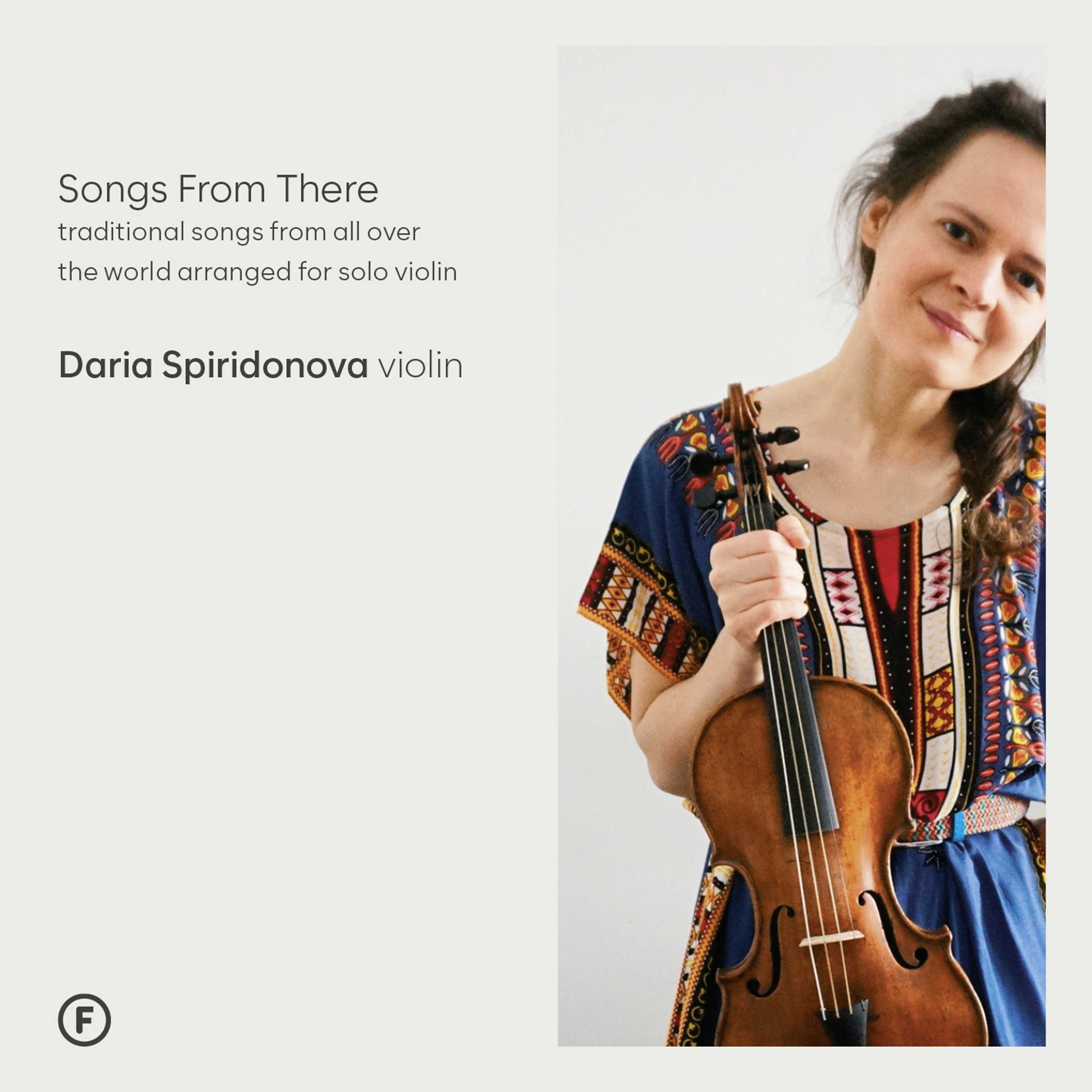 Cover: Songs From There | traditional songs from all over the world arranged for solo violin