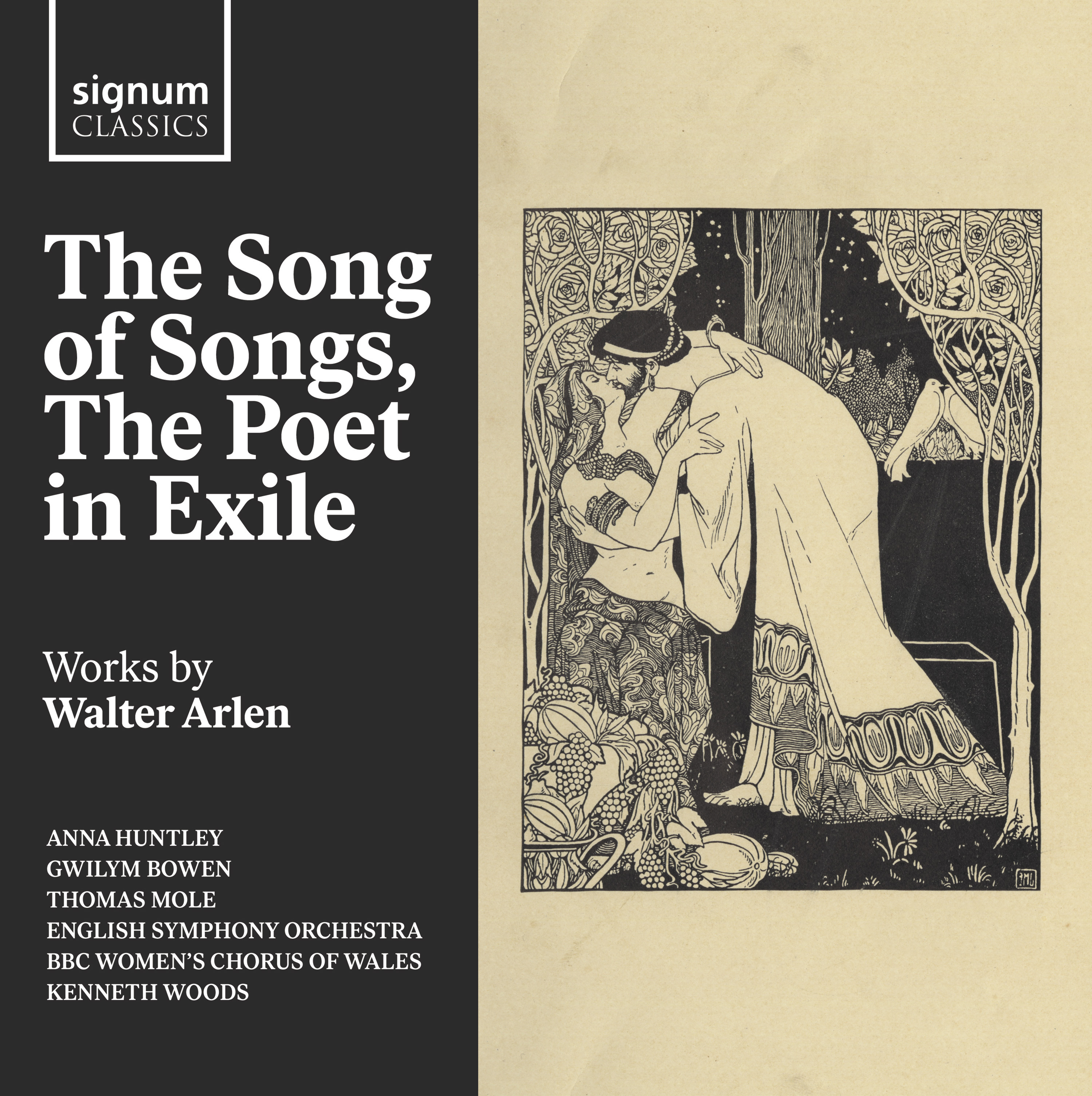 Cover: The Song of Songs, The Poet in Exile Works by Walter Arlen