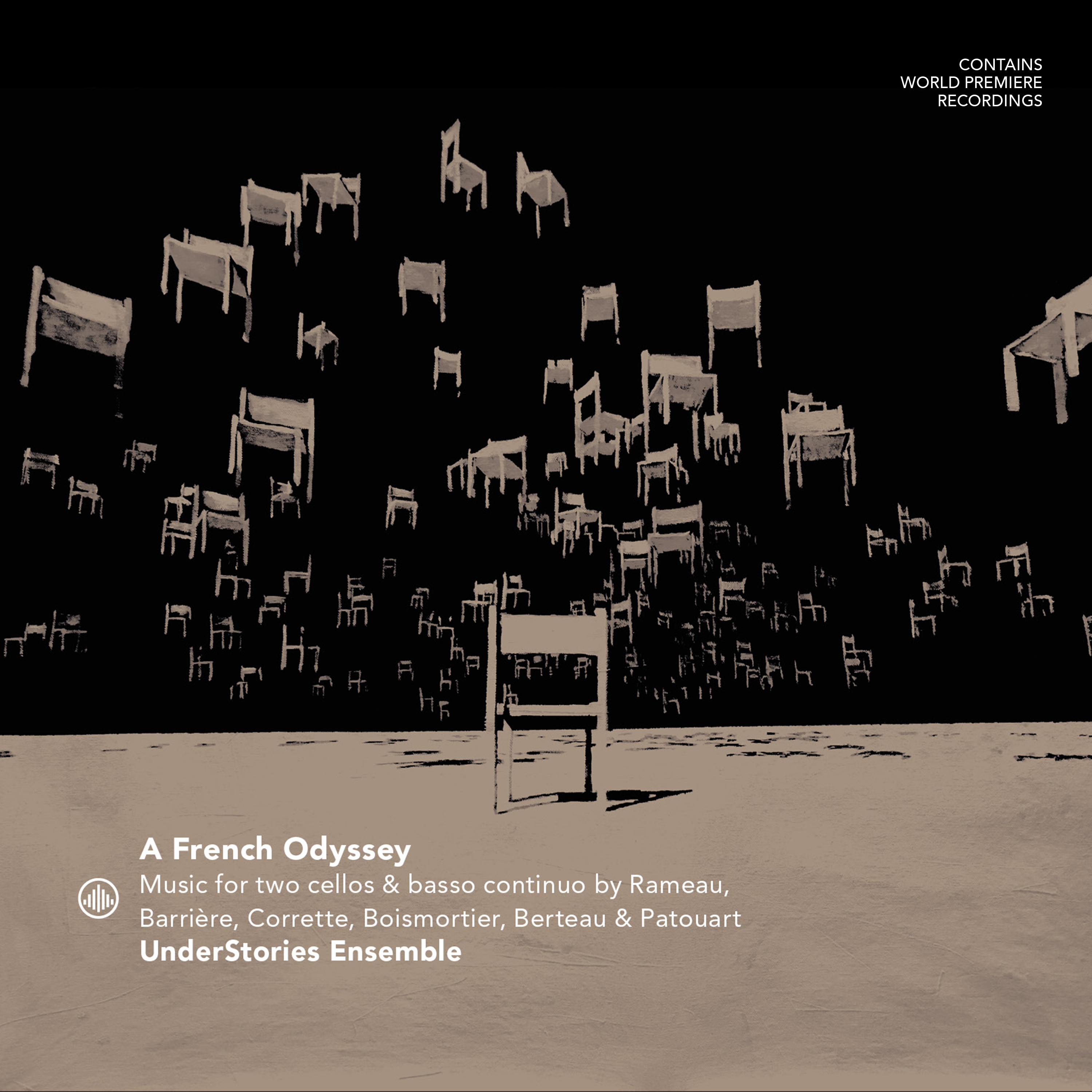 Cover: A French Odyssey - Music for two cellos by Rameau, Barriere, Corrette, Boismortier, Berteau & Patouart