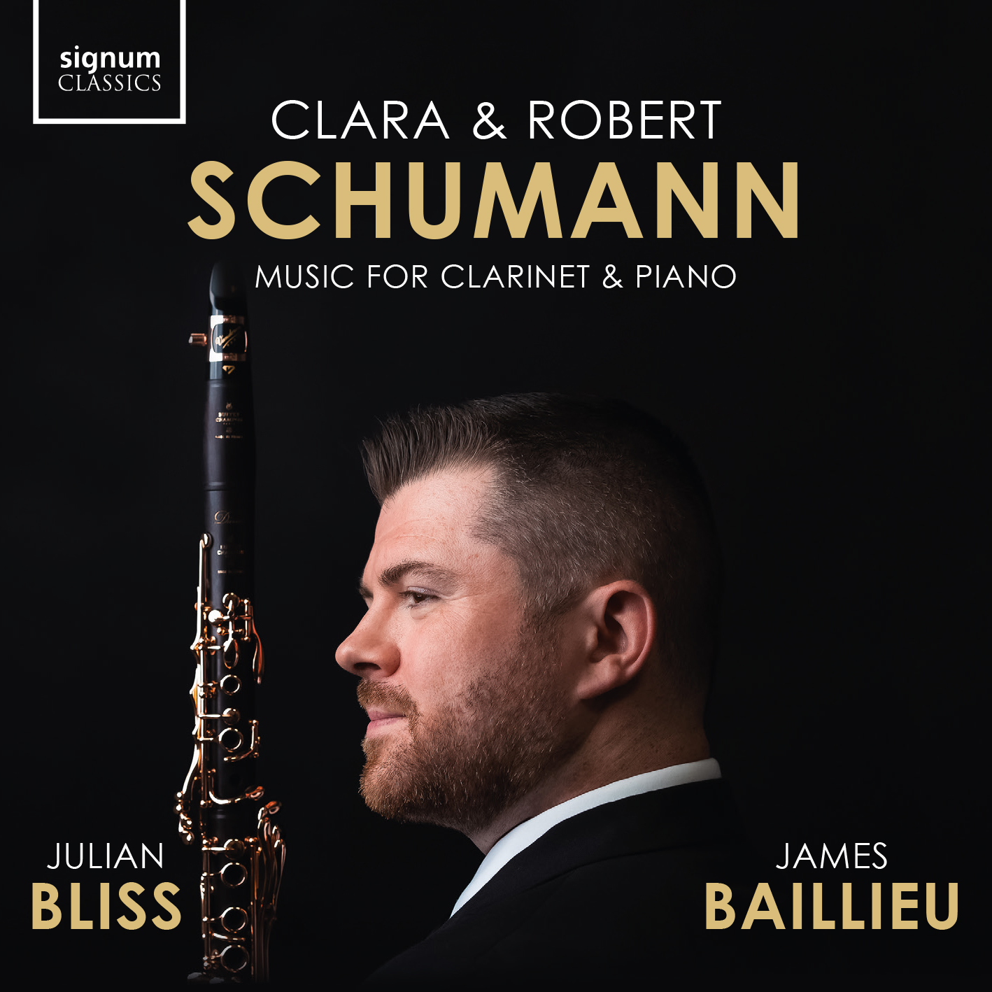Cover: Clara & Robert Schumann Music for Clarinet and Piano