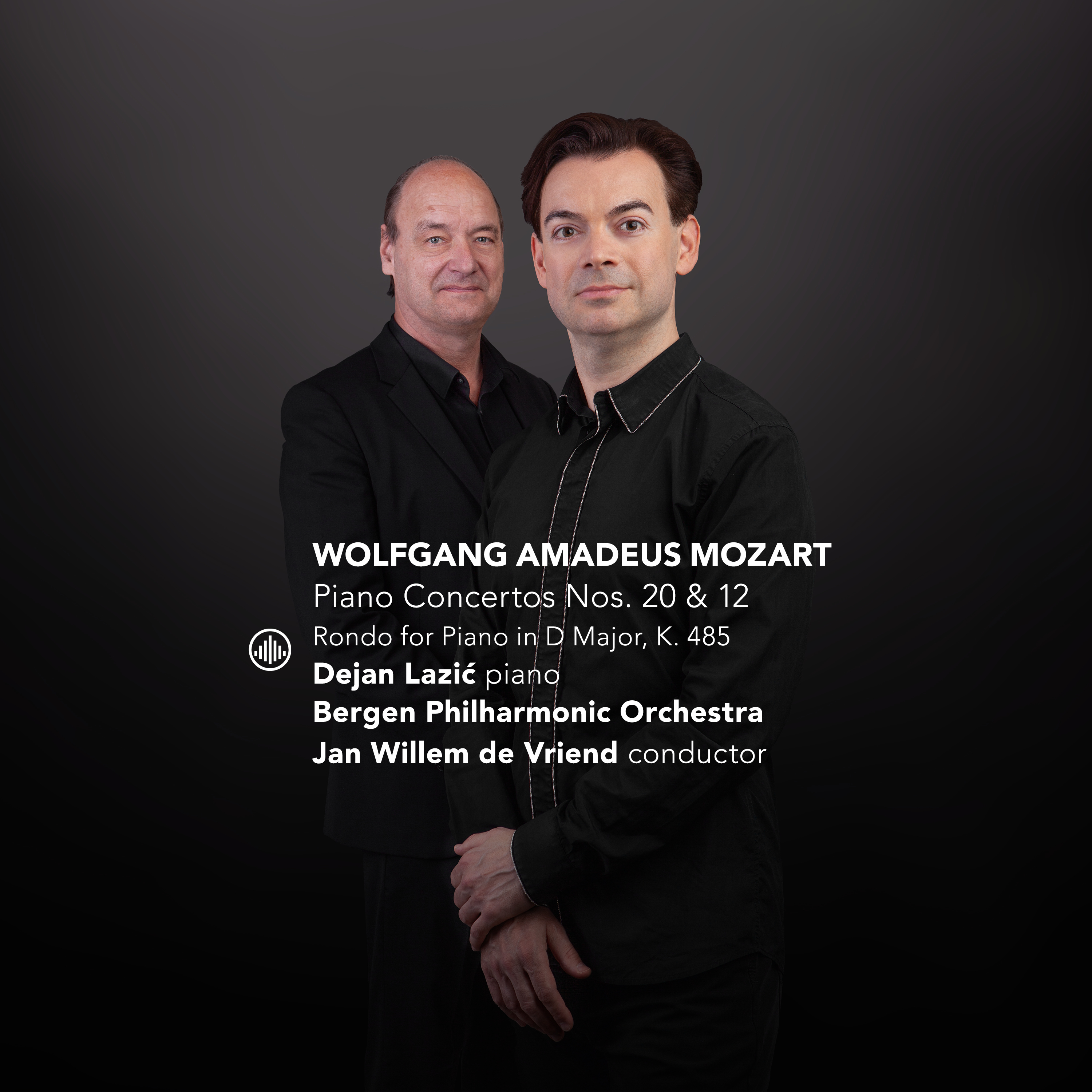 Cover: Piano Concertos Nos. 20 & 12 | Rondo for Piano in D Major, K. 485